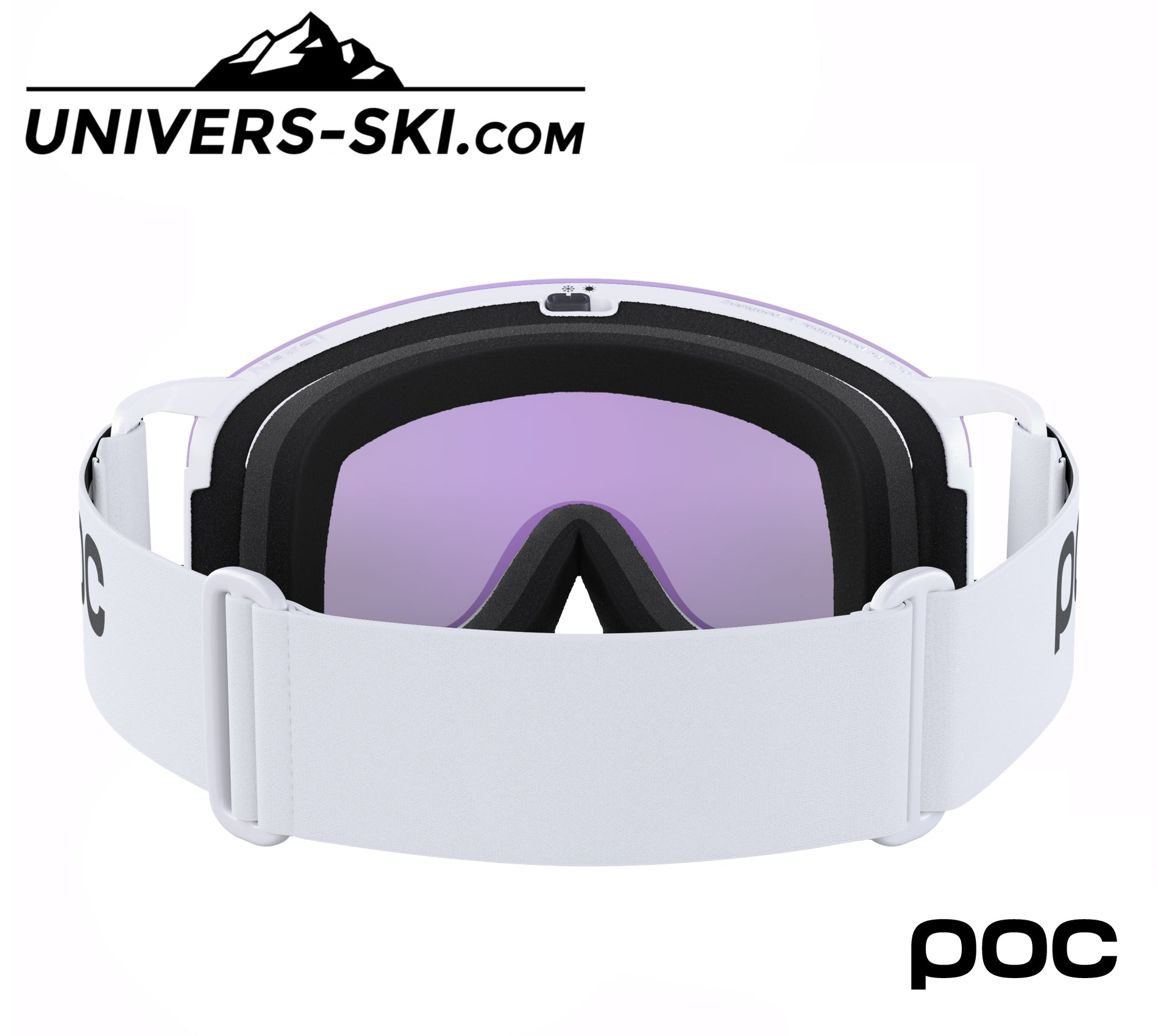 Masque de ski POC Nexal Clarity Hydrogen White Sunny Blue 2026