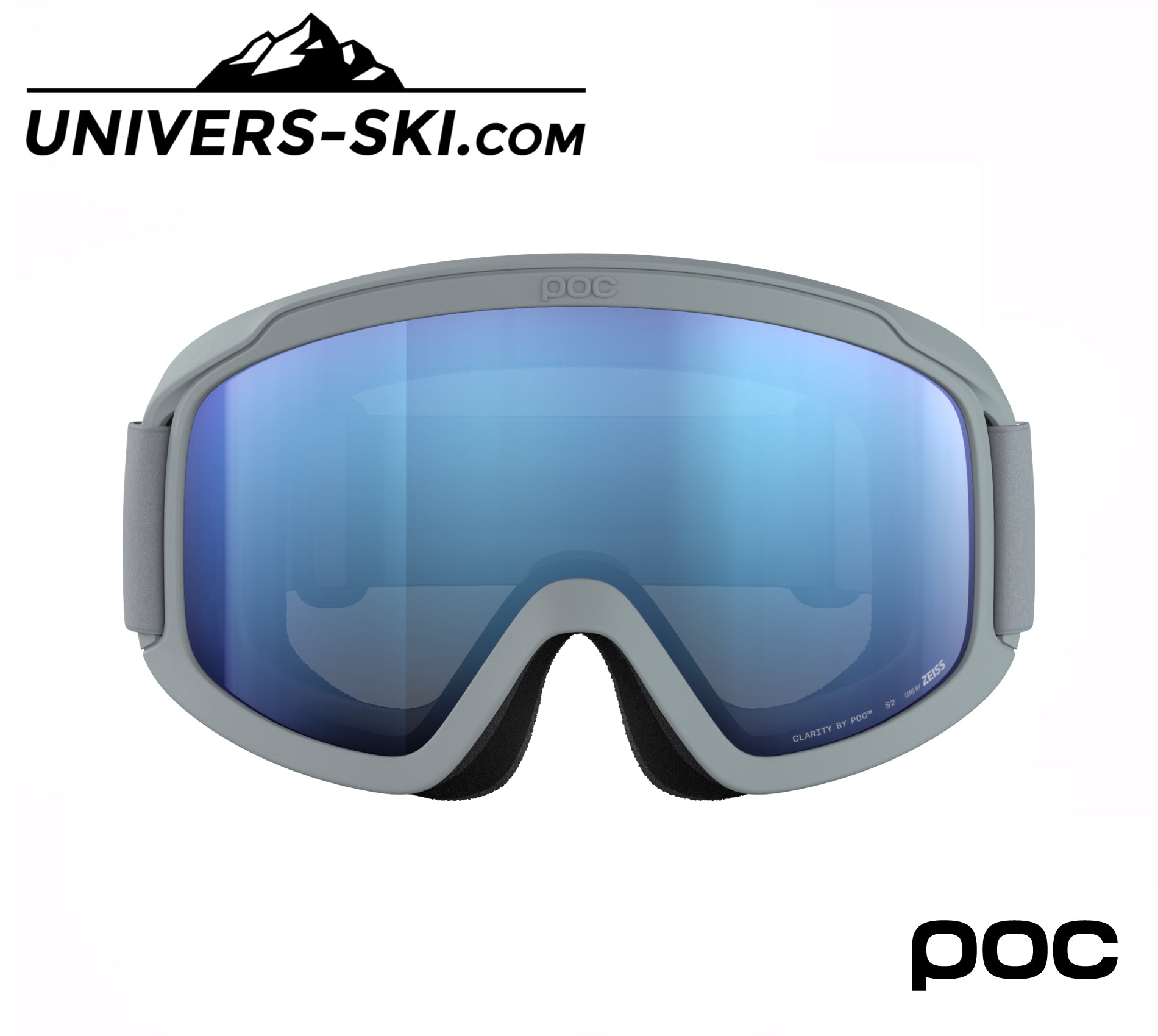 Masque de ski POC Opsin Granite Grey Sunny Blue 2026