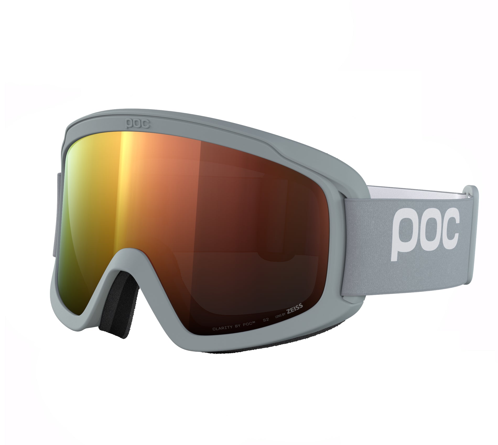 Masque de ski POC Opsin Granite Grey Sunny Orange 2026