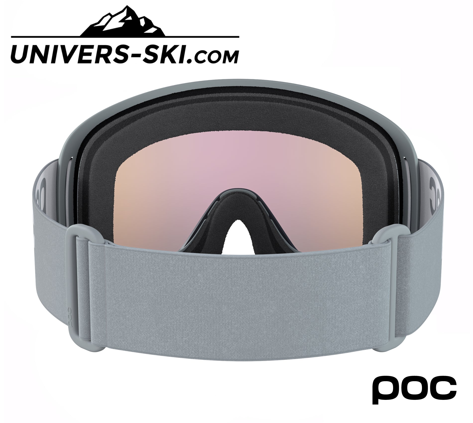 Masque de ski POC Opsin Granite Grey Sunny Orange 2026