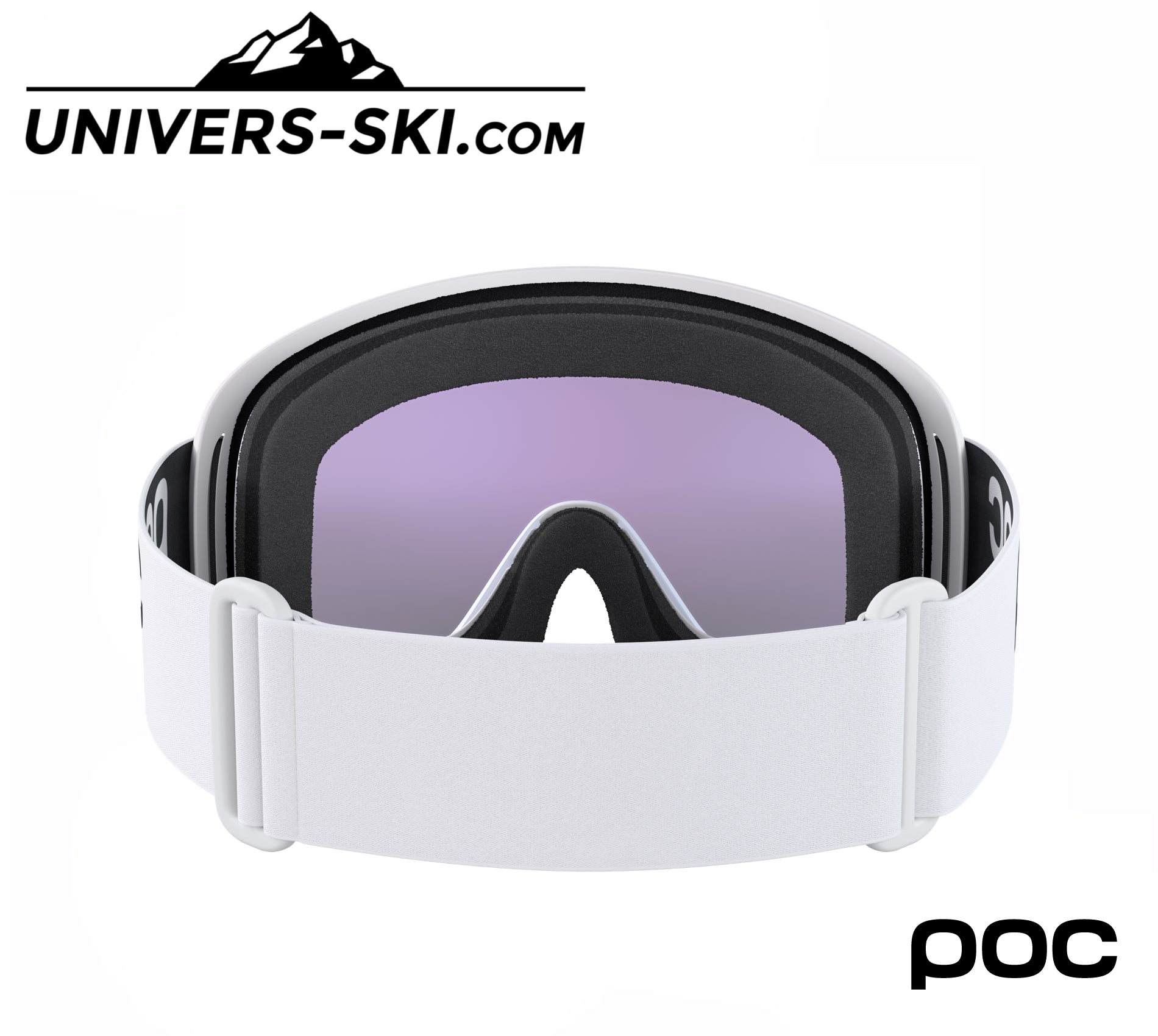 Masque de ski POC Opsin Clarity Hydrogen White Sunny Blue 2026