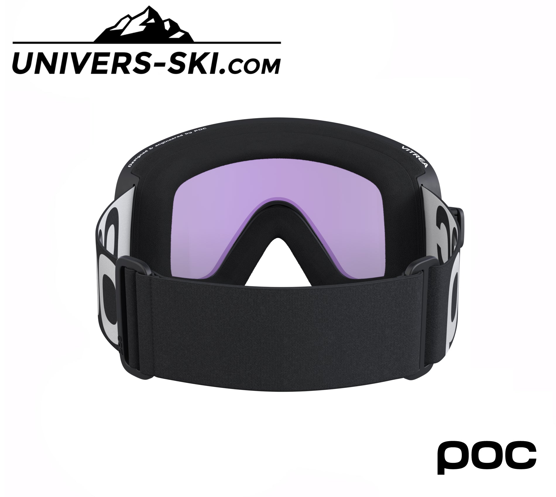 Masque de ski POC Vitrea Uranium Black 2026