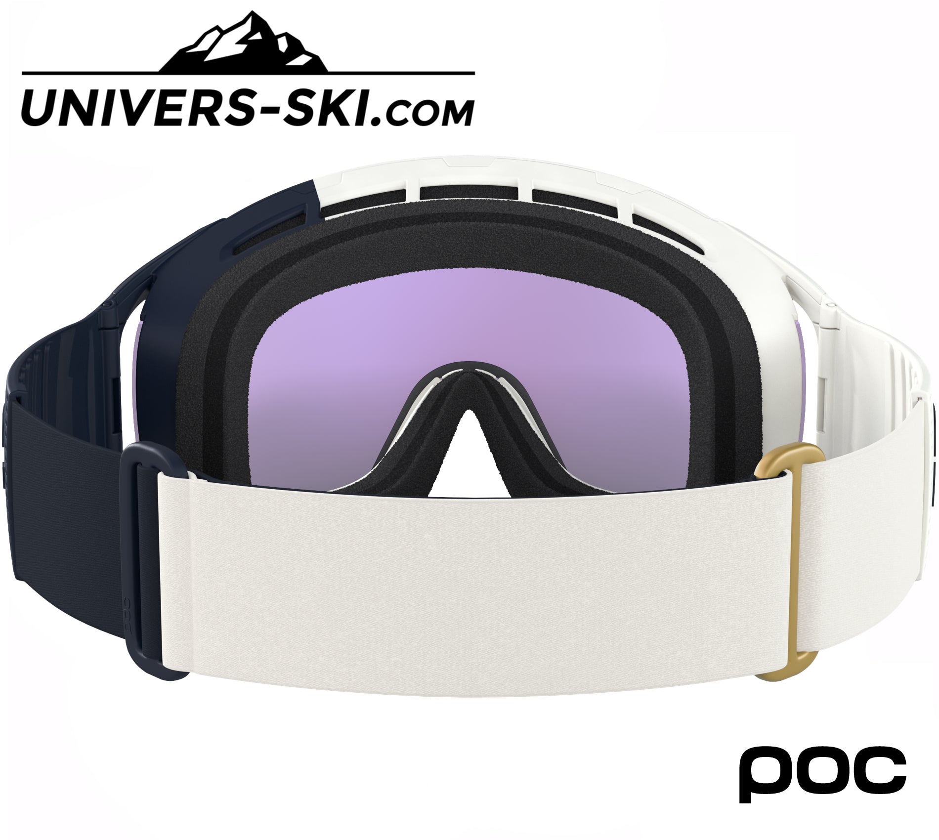 Masque de ski POC Zonula Bleu Blanc Sunny Blue 2026