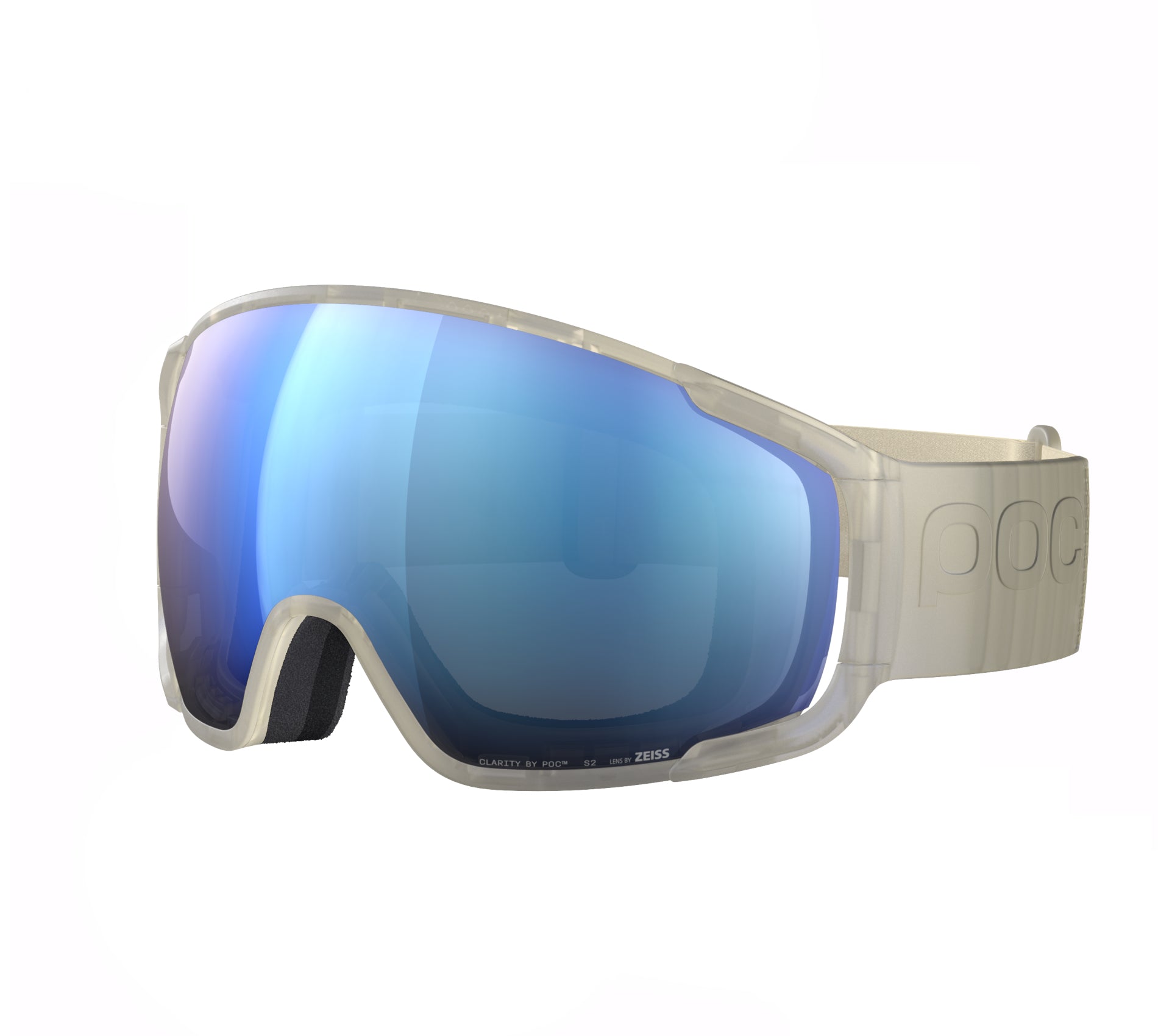 Masque de ski POC Zonula Raw White Sunny Blue 2026