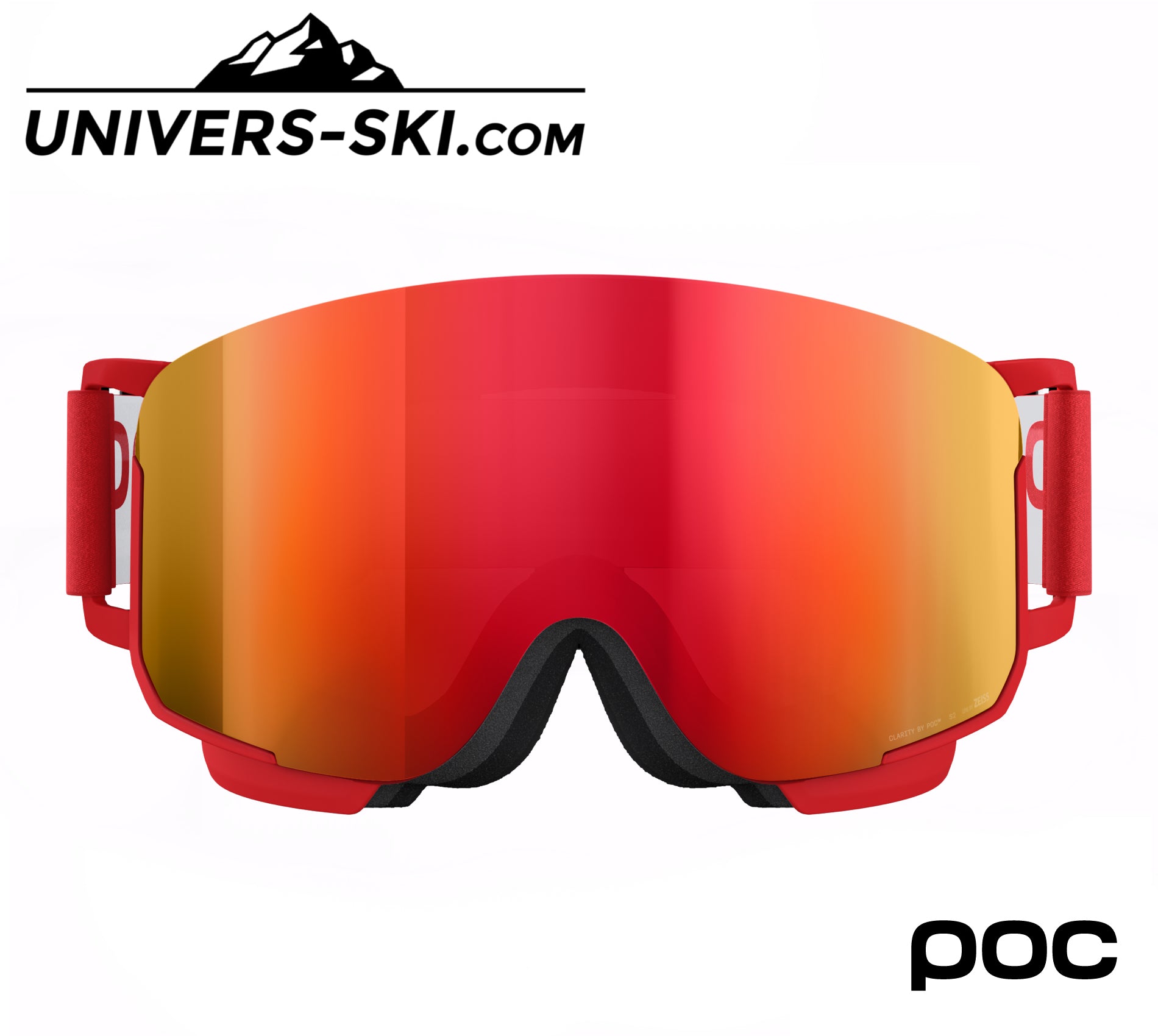 Masque de ski POC Nexal Prismane Red Lens Red 2027
