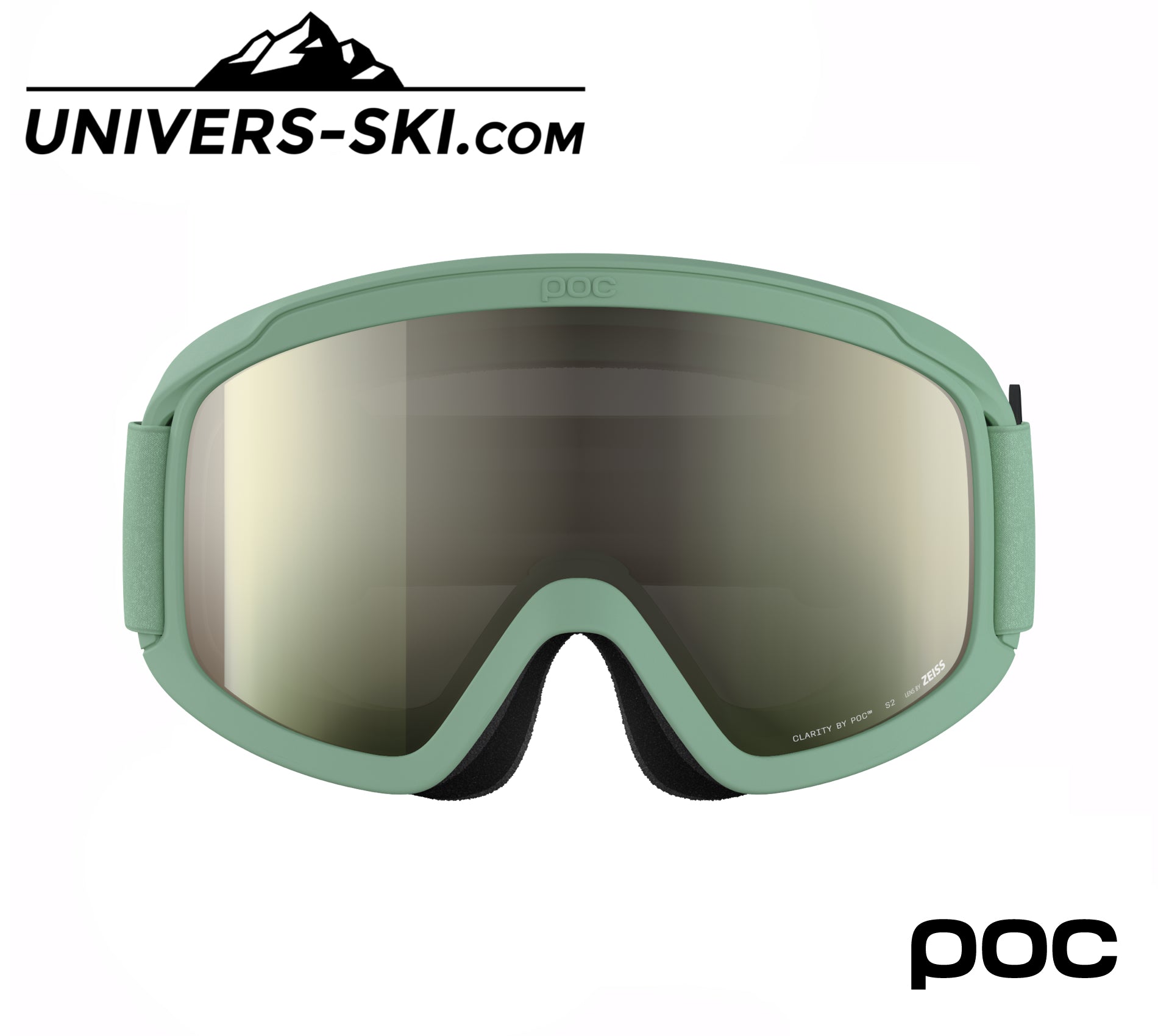 Masque de ski POC Opsin Gibbsite Green 2026