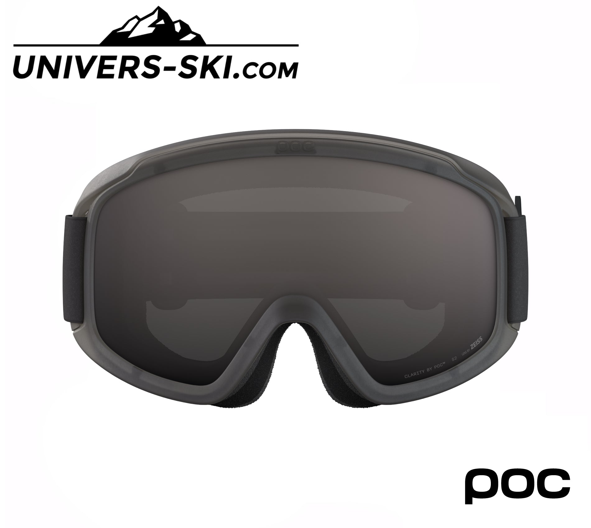 Masque de ski POC Opsin Raw Black 2026