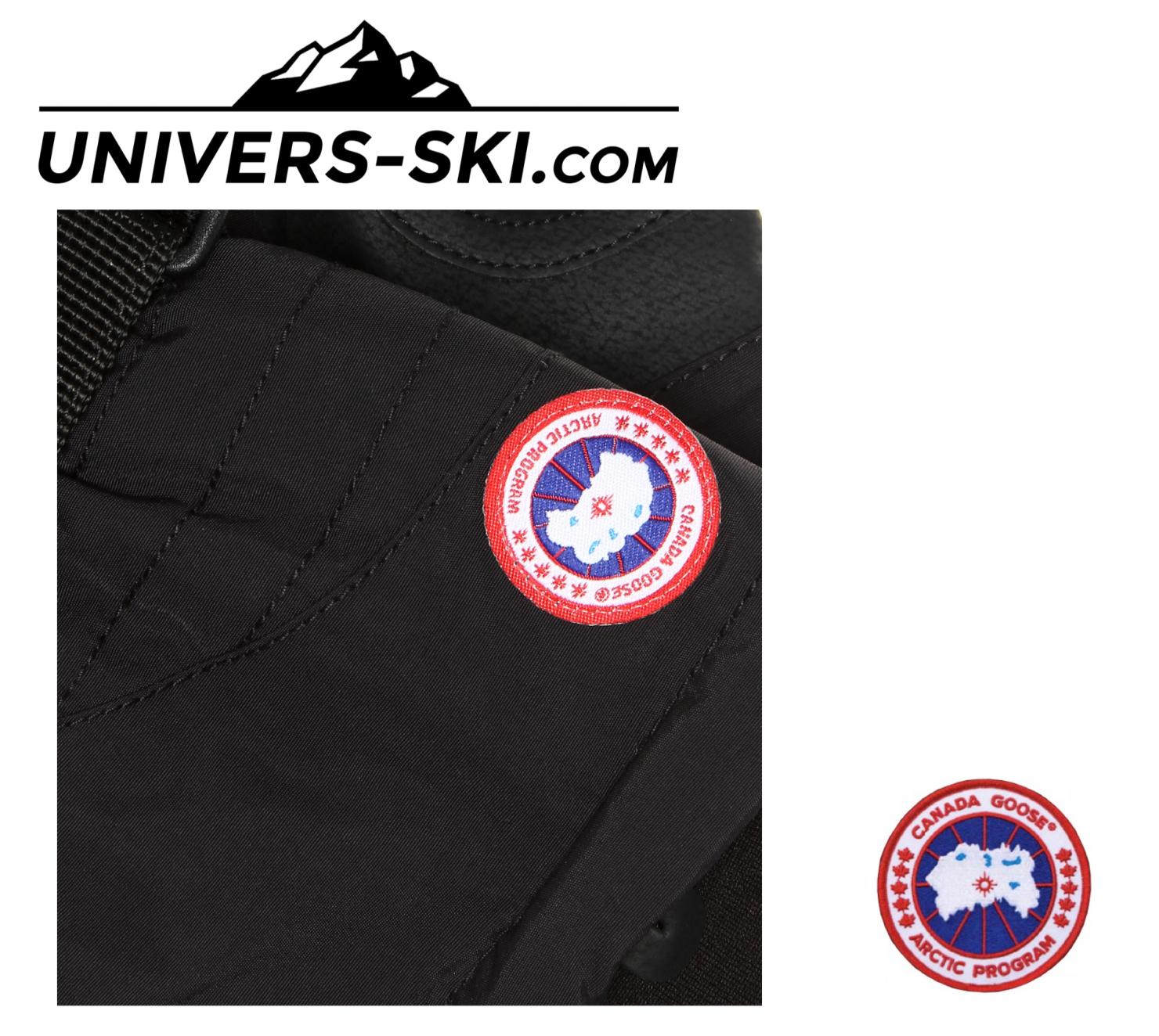 Gant moufles de ski Canada Goose Femme Noir 2026