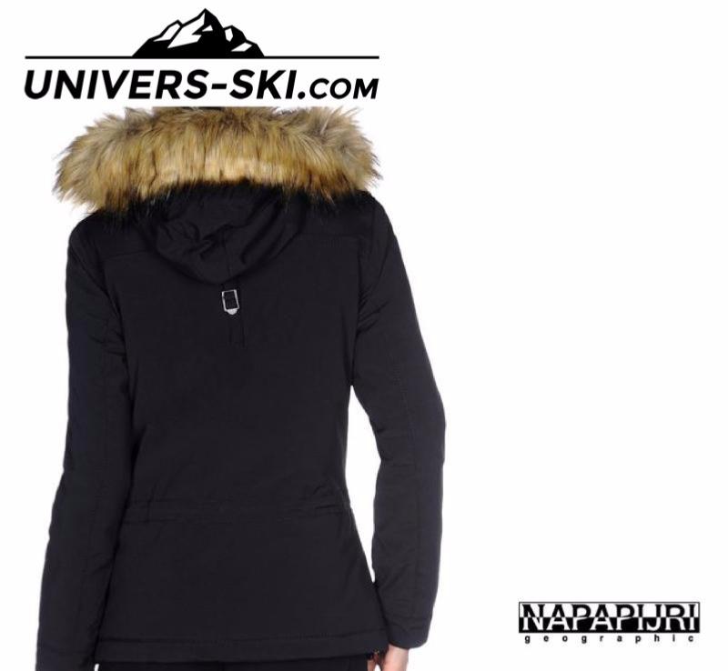 Veste NAPAPIJRI Skidoo Femme Noir Eco Fur 2026