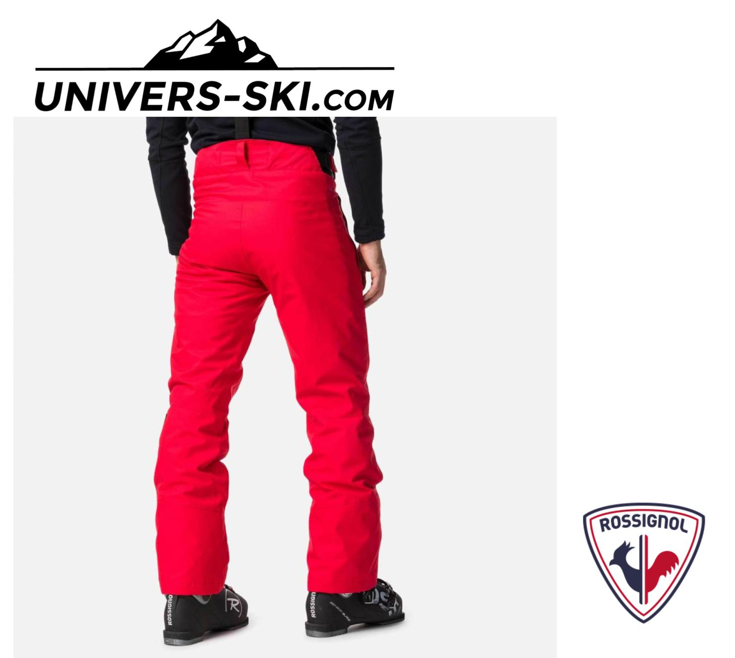 Pantalon de ski ROSSIGNOL Homme Rouge 2026