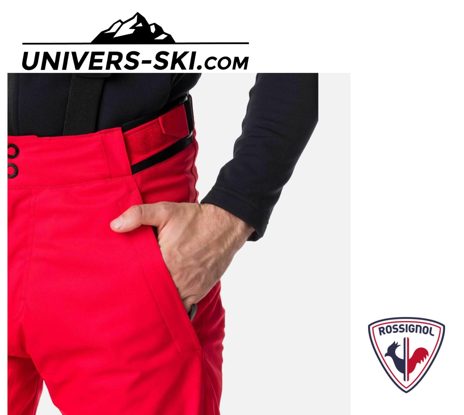 Pantalon de ski ROSSIGNOL Homme Rouge 2026