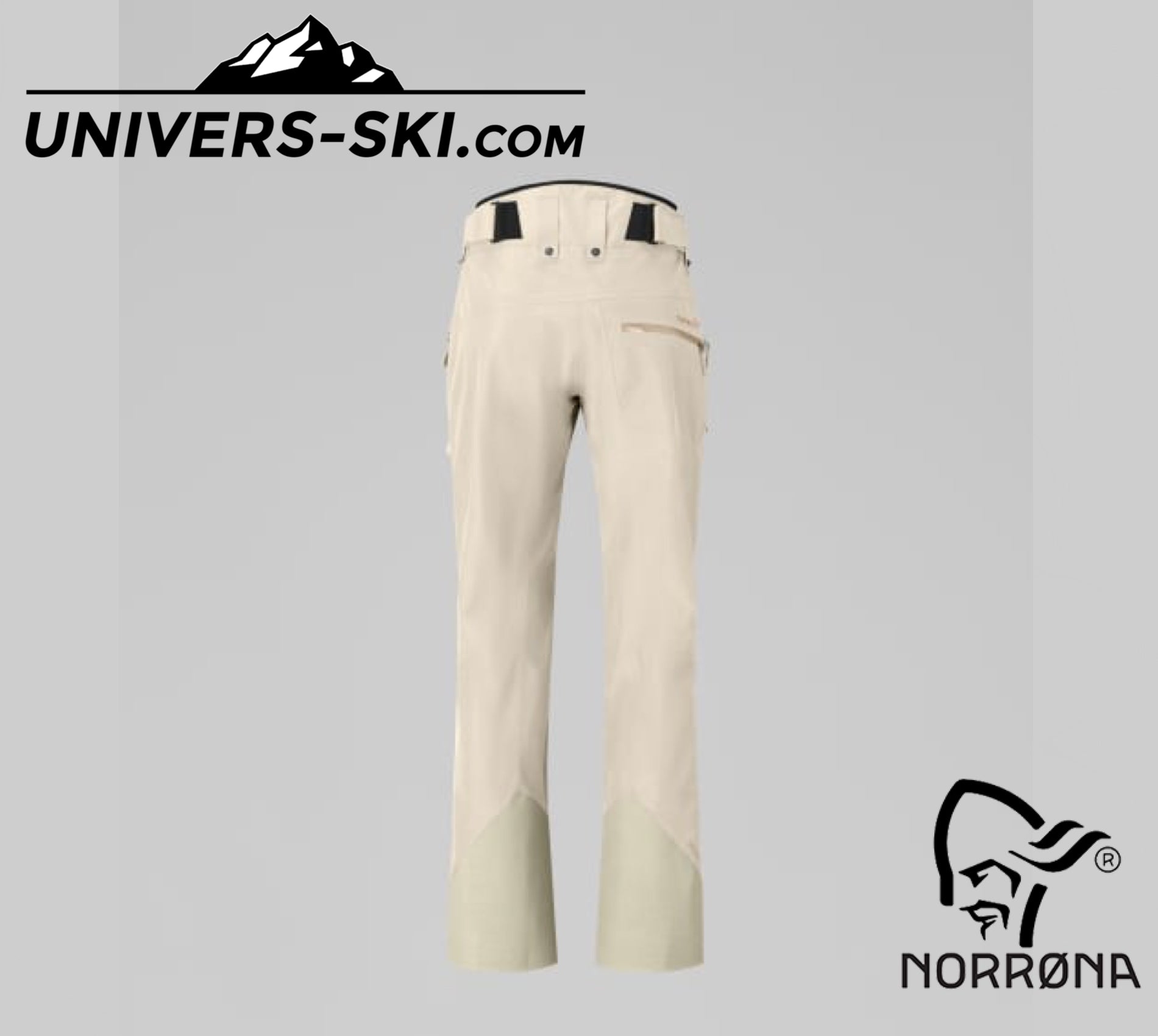 Pantalon de ski Femme NORRONA Lofoten Gore-Tex Insulated W's Oatmeal 2026