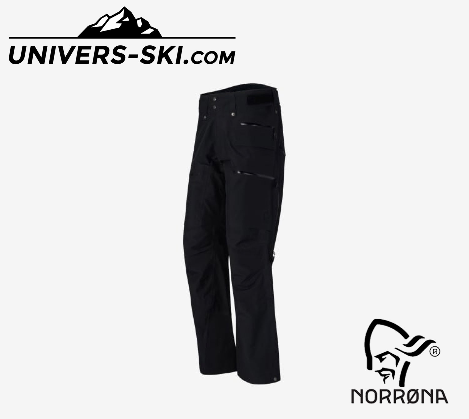 Pantalon de ski NORRONA Lofoten Gore-Tex Insulated M's Caviar Black 2026