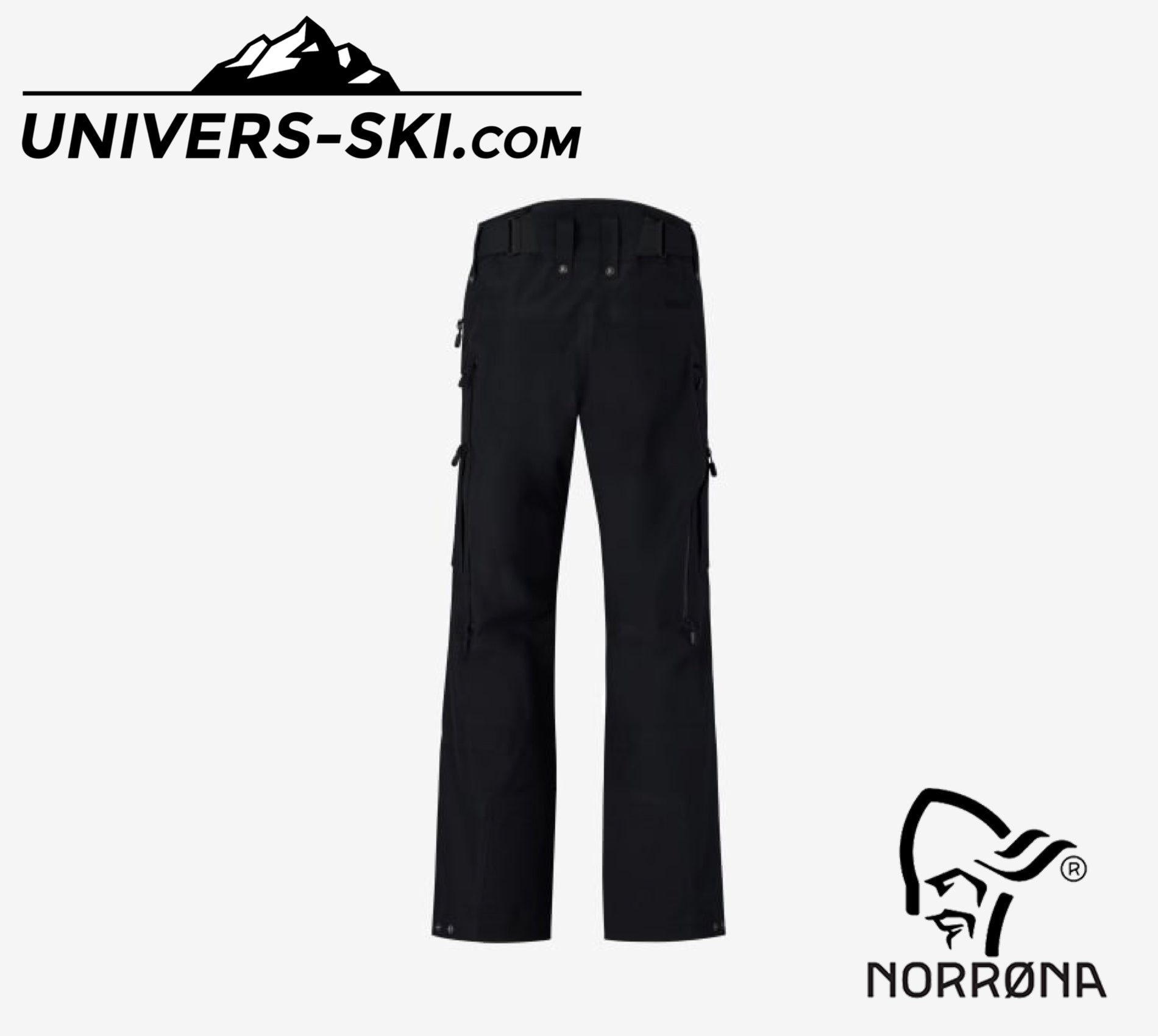 Pantalon de ski NORRONA Lofoten Gore-Tex Insulated M's Caviar Black 2026
