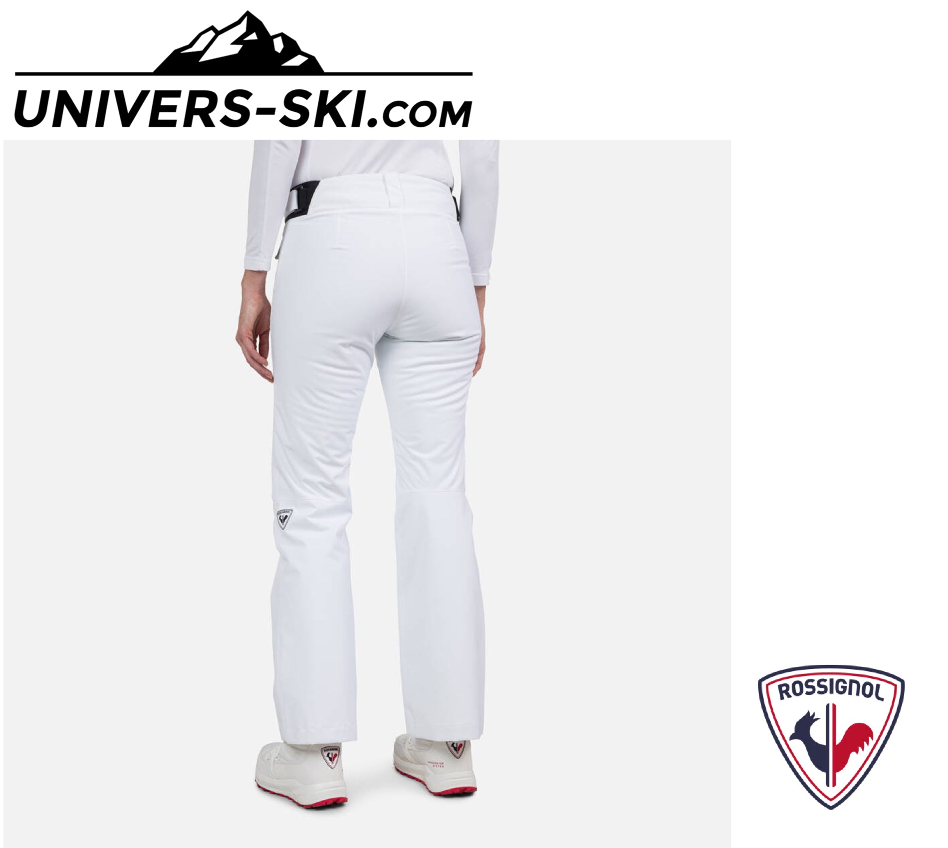 Pantalon de ski ROSSIGNOL Femme White 2026