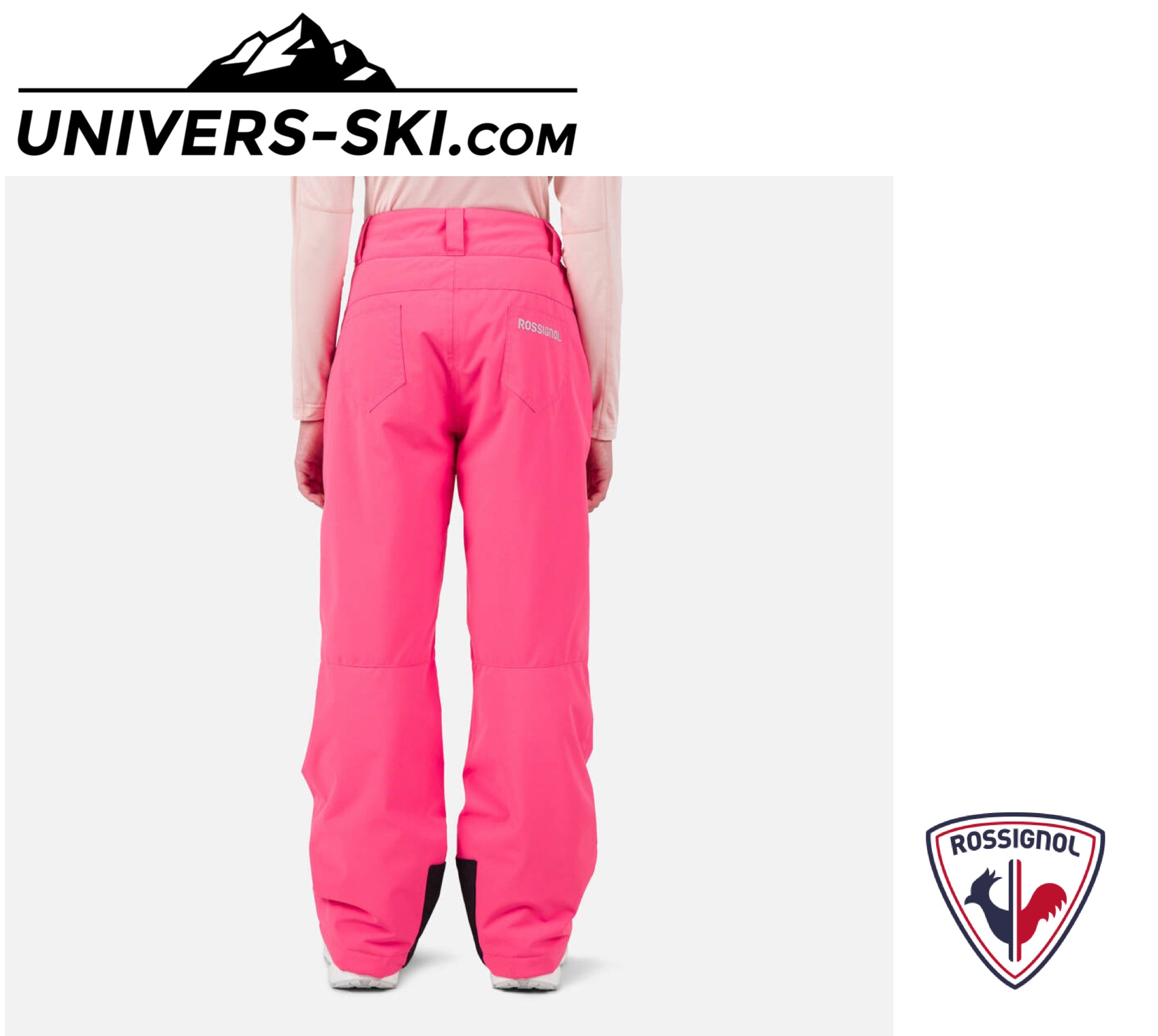 Pantalon de ski ROSSIGNOL Girl Tea Rose 2026