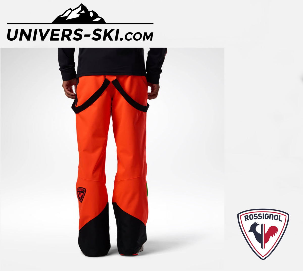 Pantalon de ski ROSSIGNOL Homme M Hero Insulated Ski Pant Neon Red 2027