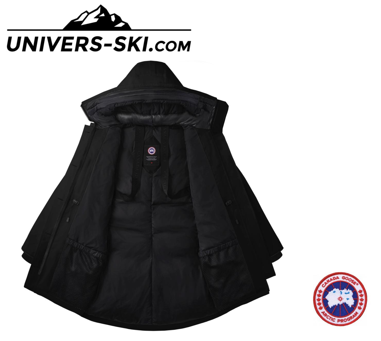 Parka CANADA GOOSE Femme Rossclair Noir No Fur 2026