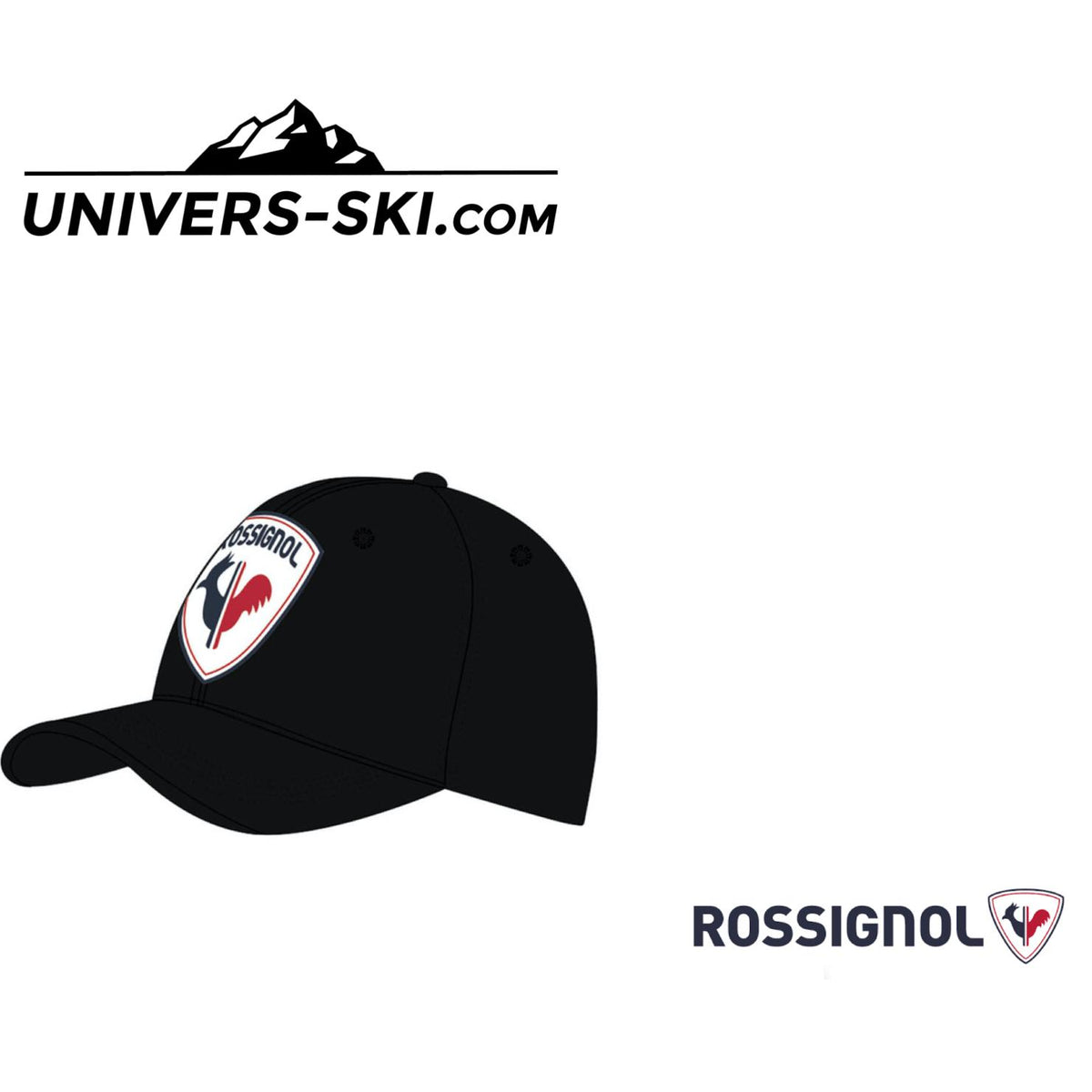 Casquette Rossignol Noire 2027