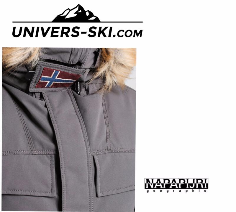 Parka NAPAPIJRI Homme Skidoo Open Long Gris 2026