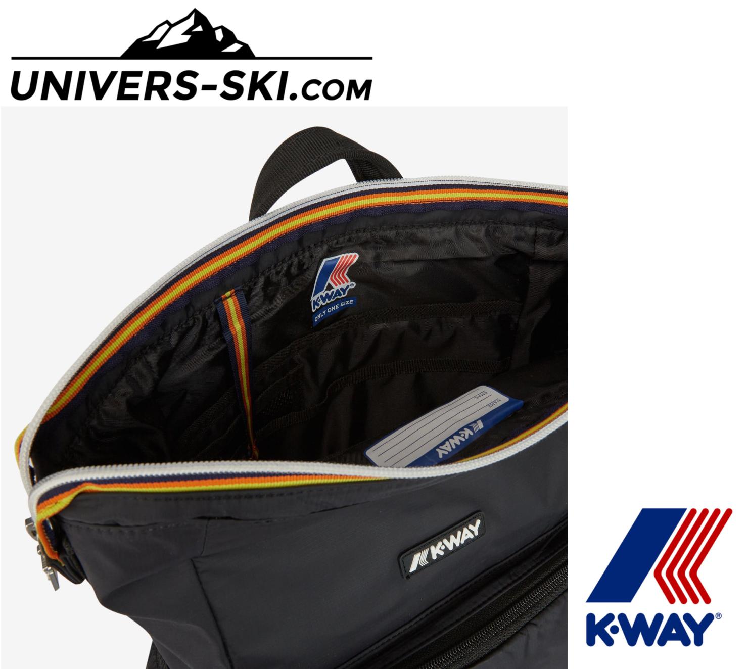 Sac à dos K-Way Maizy Black Pure 2026