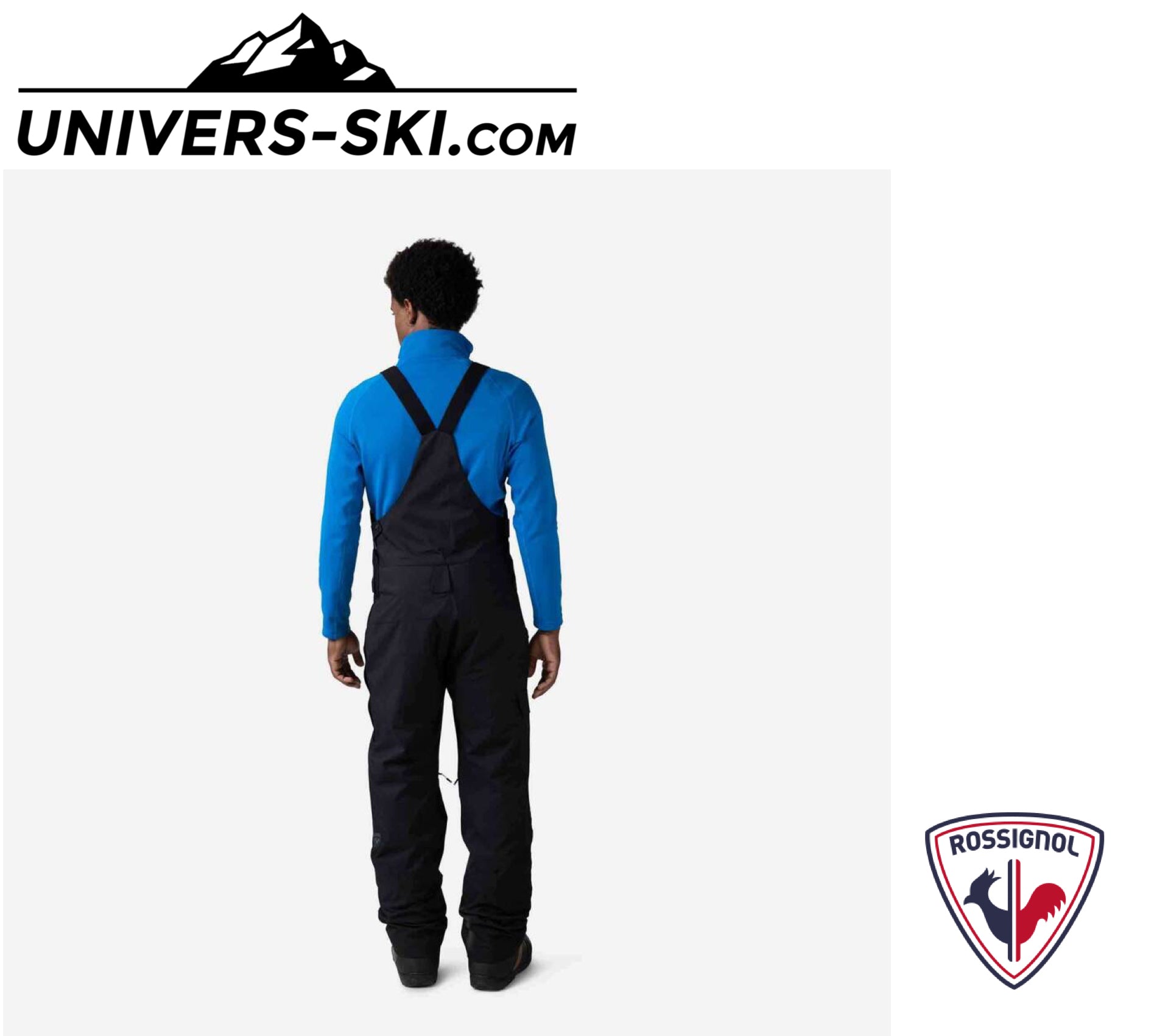 Salopette de ski ROSSIGNOL Homme Relax Bib Black 2026
