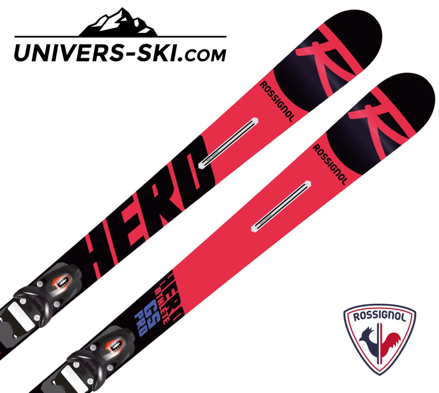 Ski junior Rossignol Hero GS FIS Pro R20 2019 + NX 10