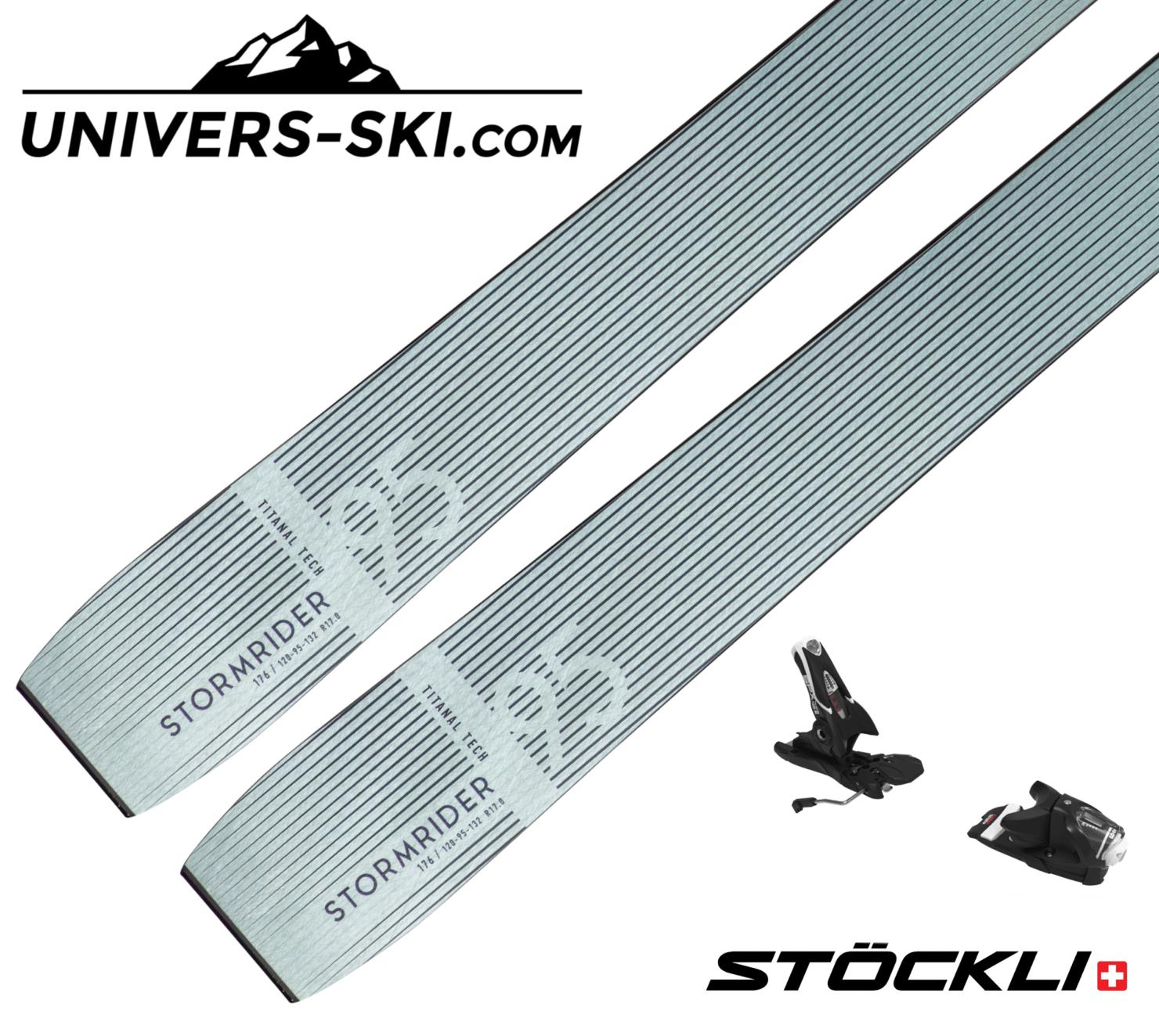 Ski STOCKLI Stormrider 95 2025 + fixation SPX12