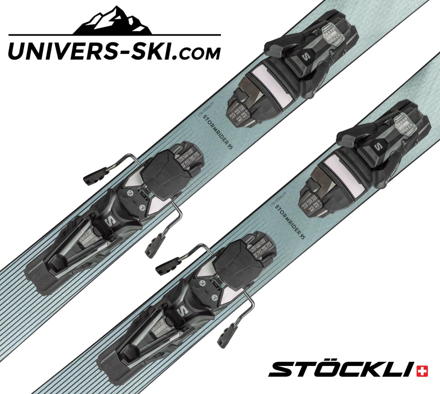 Ski STOCKLI Stormrider 95 2025 + fixation Strive 13