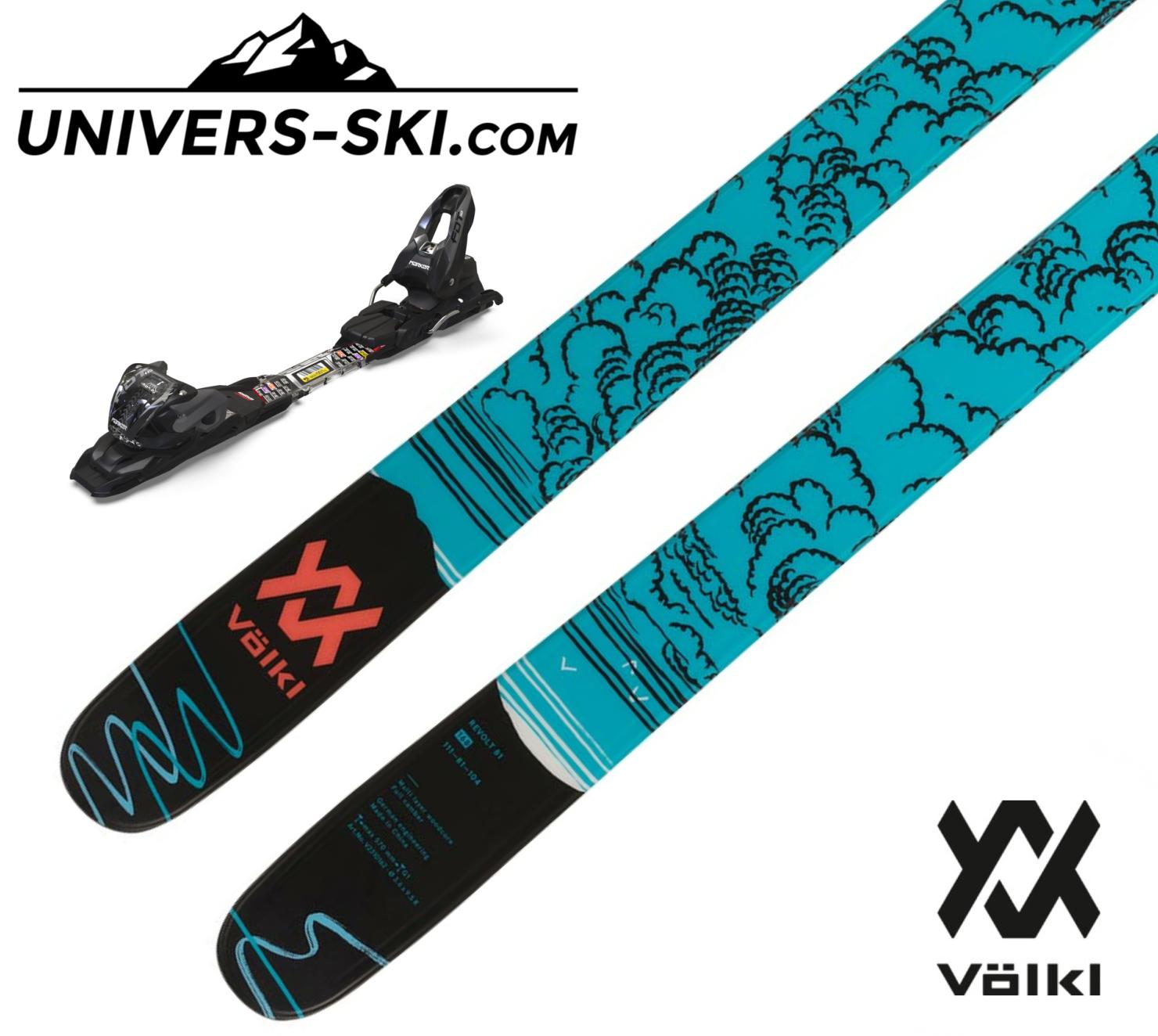 Ski VÖLKL Revolt 2024 + Fixations FDT TP10