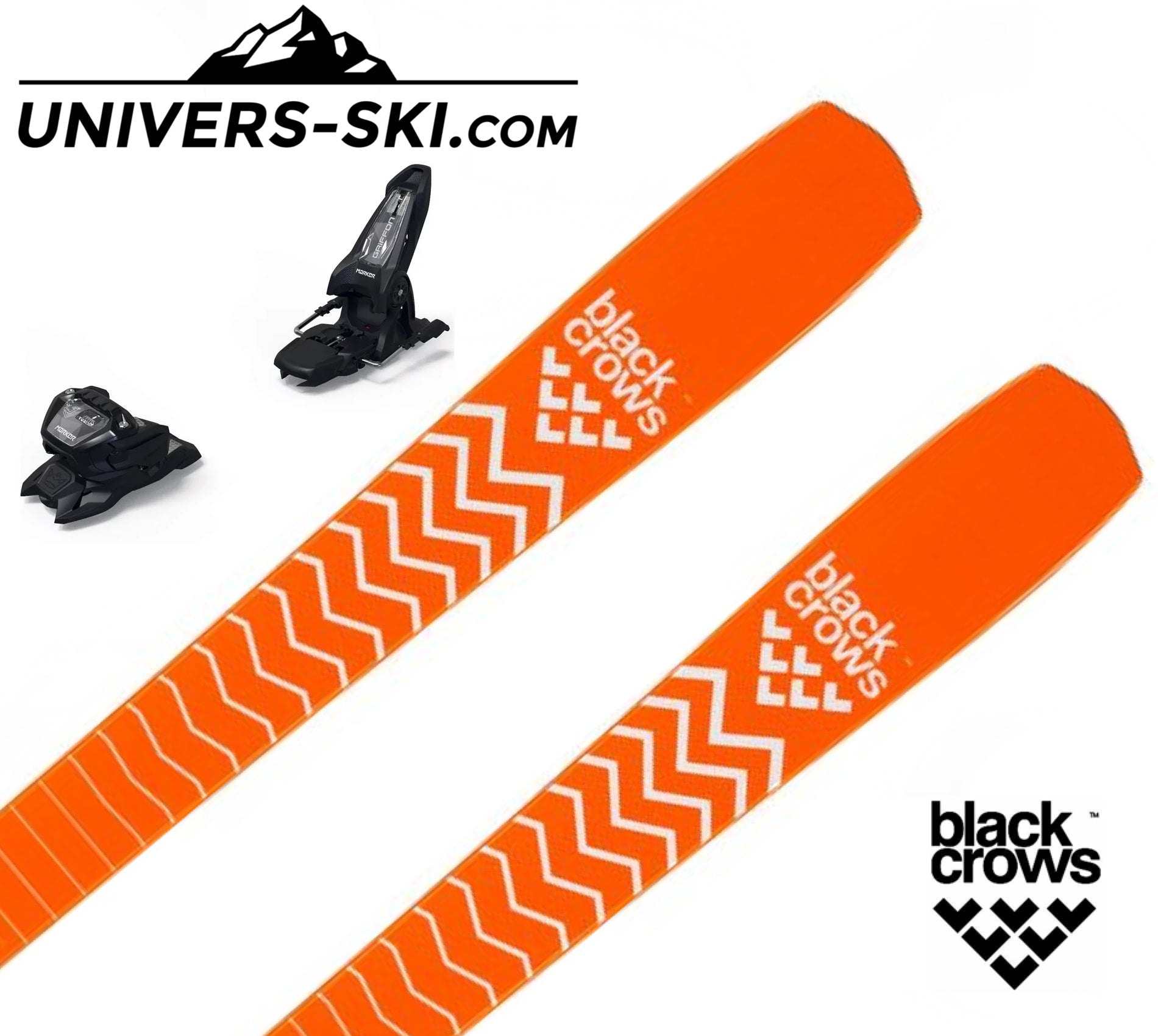 Ski BLACK CROWS Mirus Cor 2027 + fixation Squire 11 Demo GW
