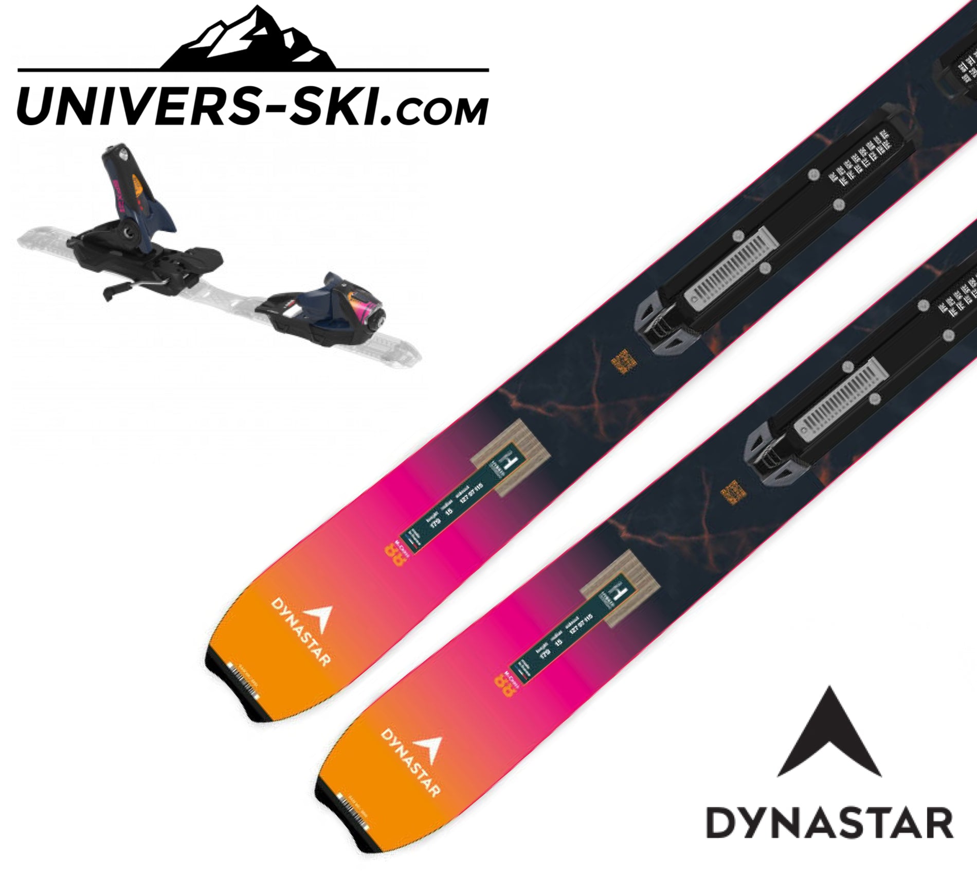 Skis DYNASTAR M-Cross 88 2026 + SPX12 Konect GW
