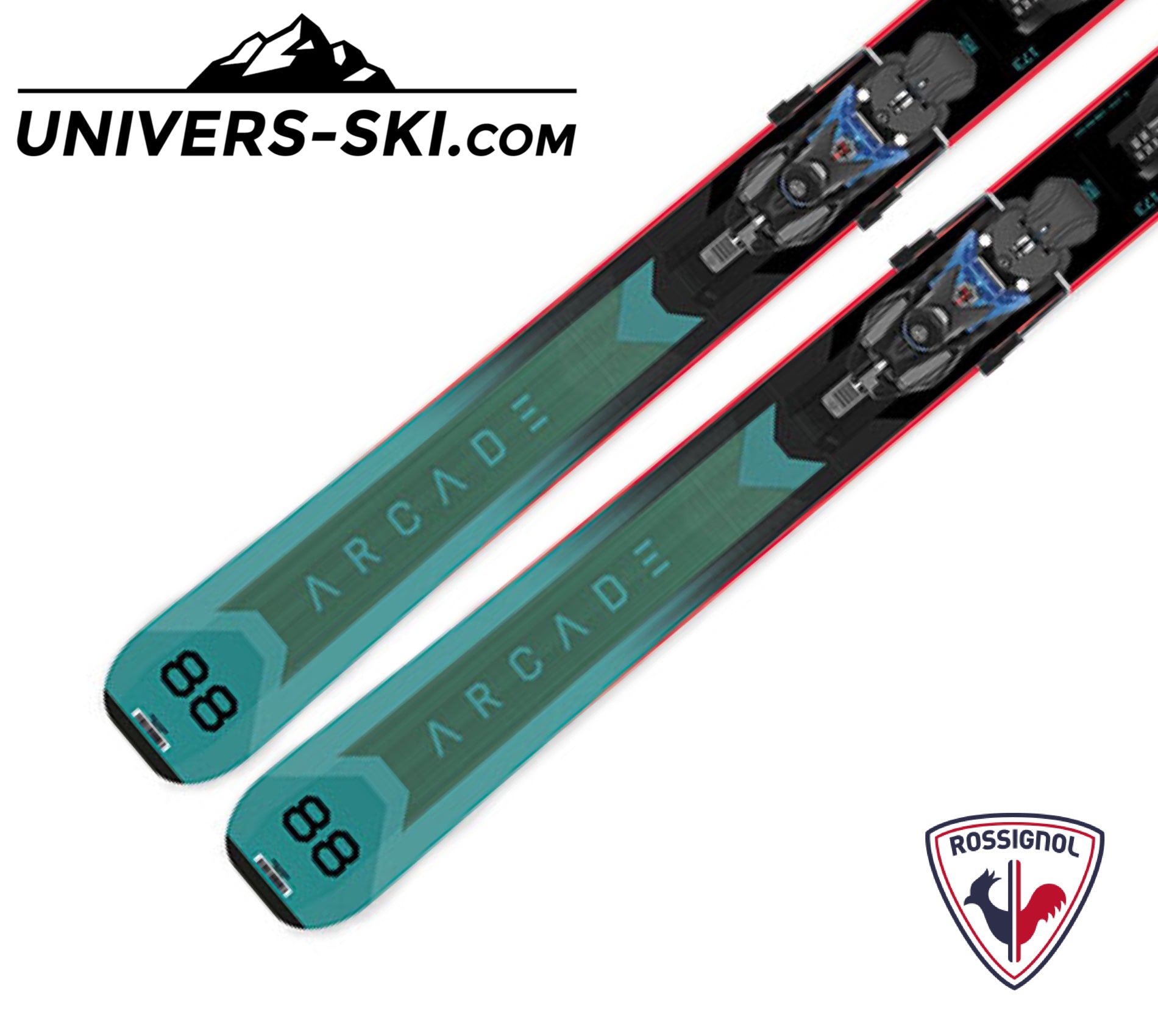 Ski ROSSIGNOL Arcade 88 2026 + fixation NX12 Konect GW