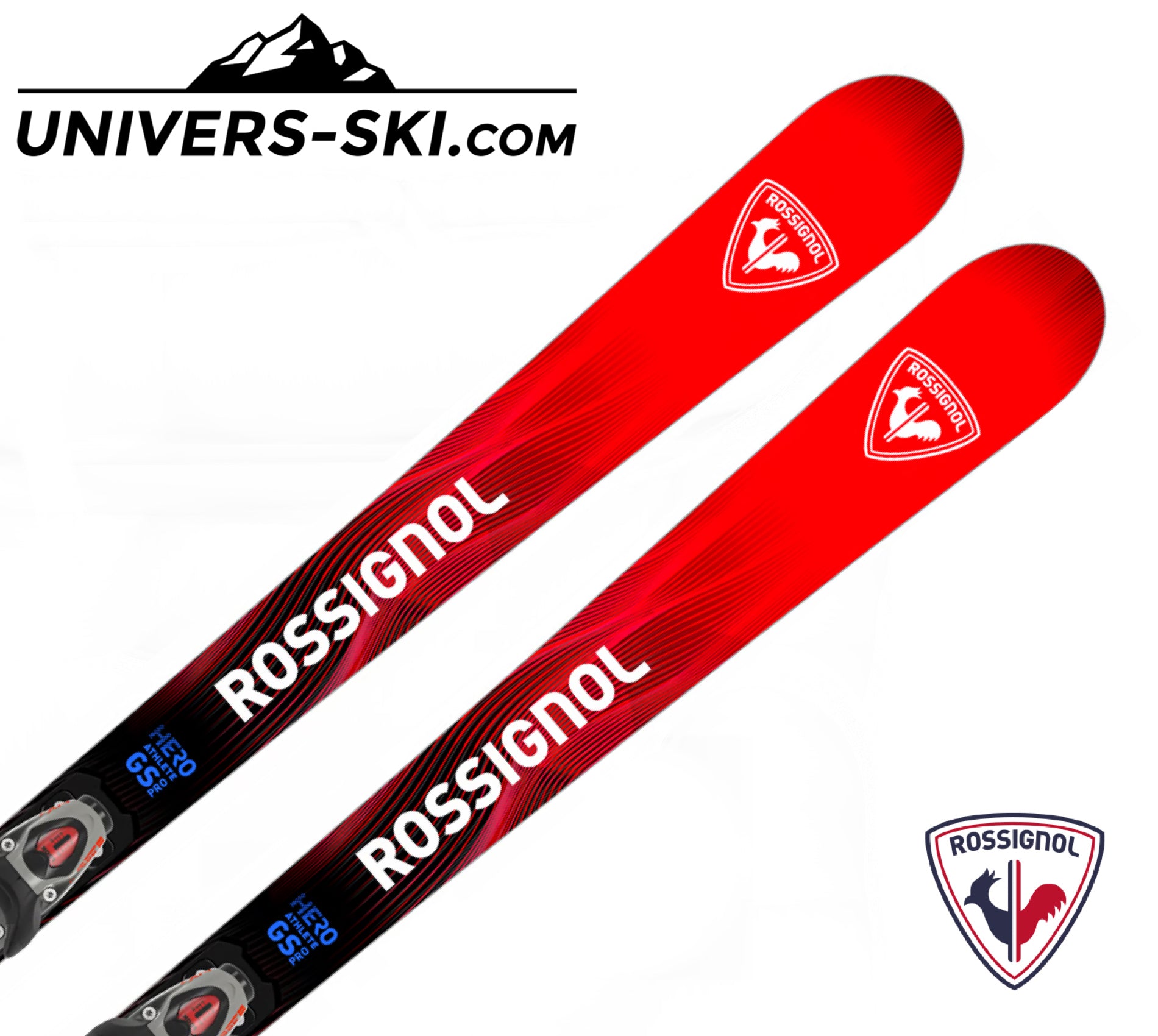 Ski junior Rossignol Hero GS Pro R21 2027 + NX 10 GW