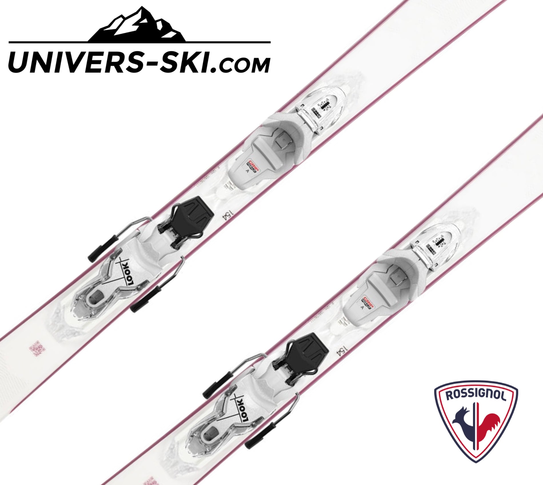 Ski ROSSIGNOL Femme Nova 2 2026 + fixation Xpress 10 GW