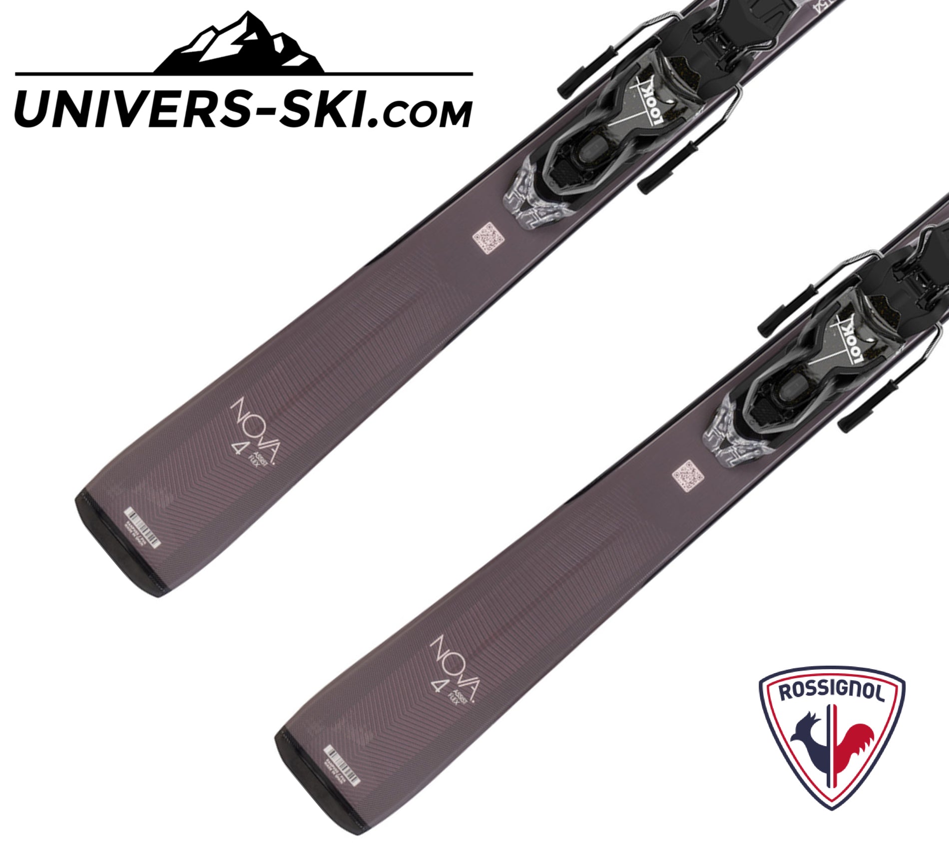 Ski ROSSIGNOL Femme Nova 4 2026 + Xpress 10 GW