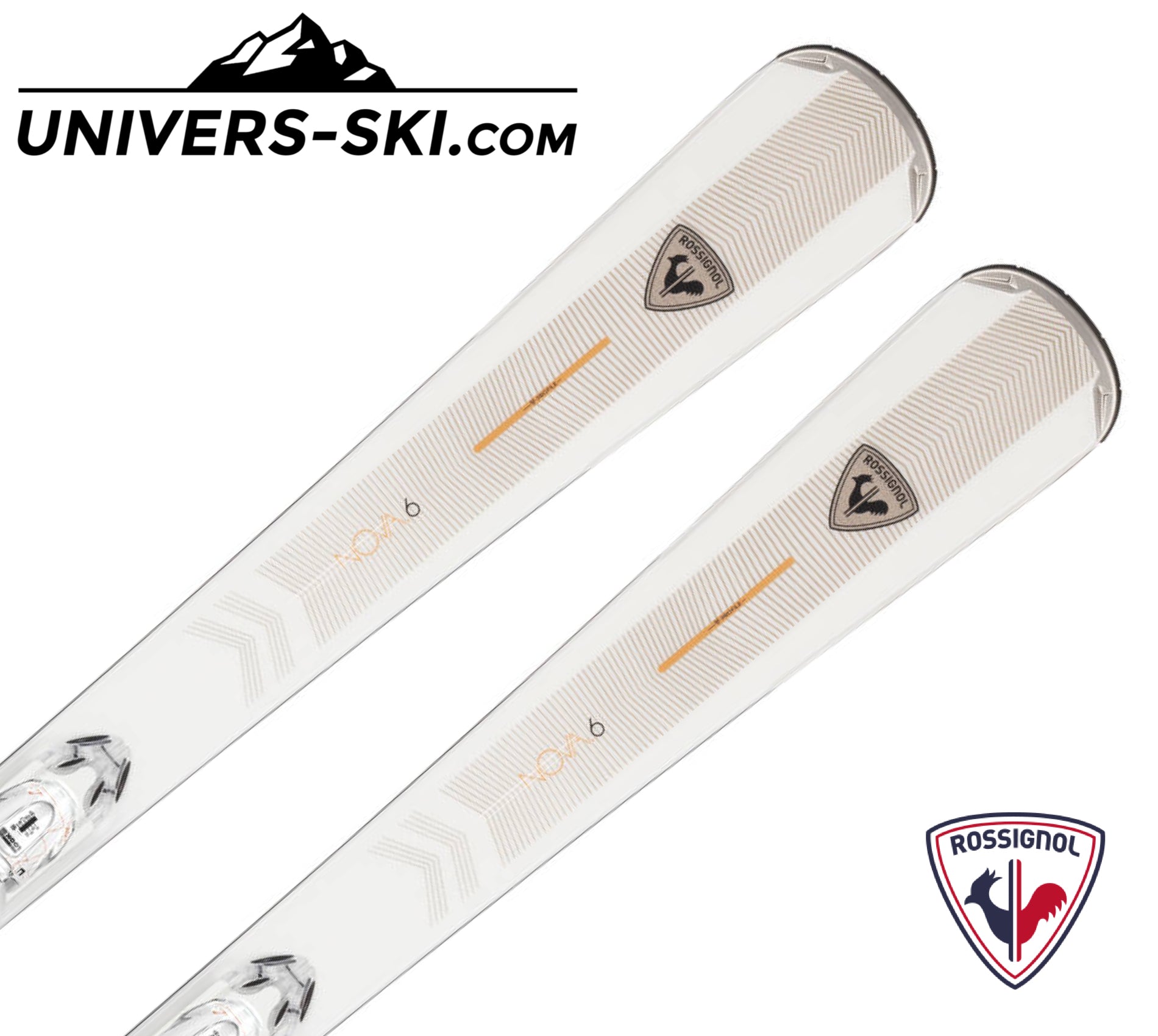 Ski ROSSIGNOL Femme Nova 6 2026 + fixation Xpress 11 GW