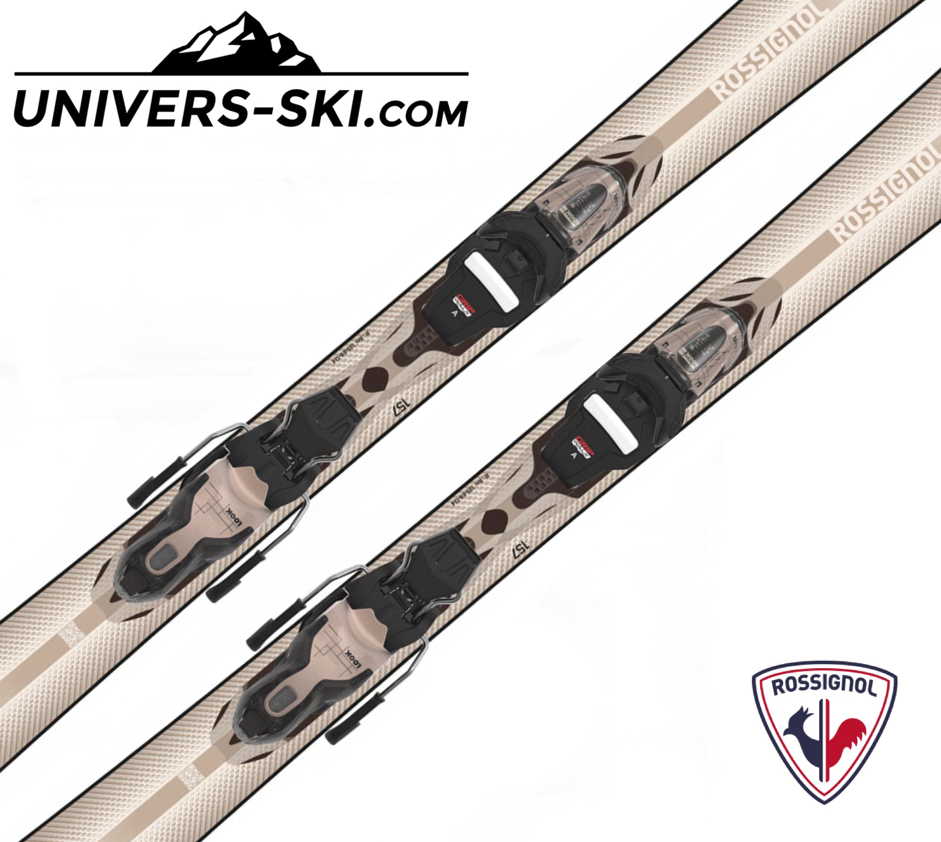 Ski ROSSIGNOL Femme Nova 6 2027 + fixation Xpress 11 GW