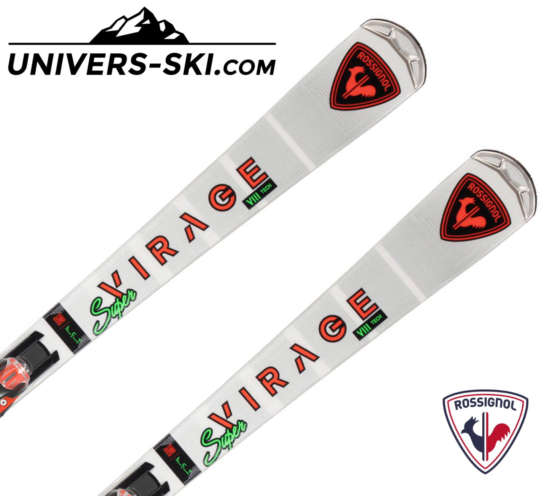 Ski ROSSIGNOL Supervirage VIII Tech 2025 + fixation SPX 14 Konect GW