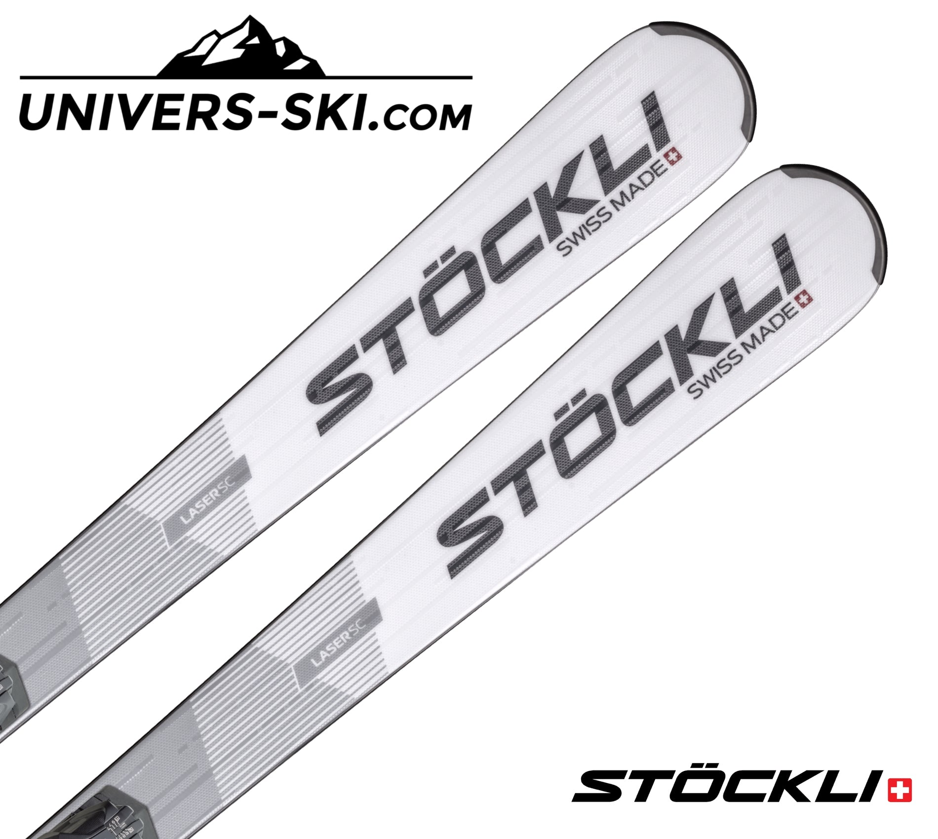 Ski Stockli Laser SC 2026+ Fixations SRT 12 GW