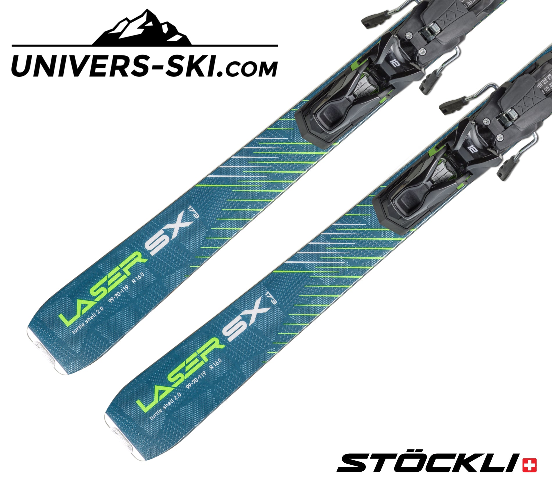 Ski Stockli Laser SX 2026 + fixation SRT 12