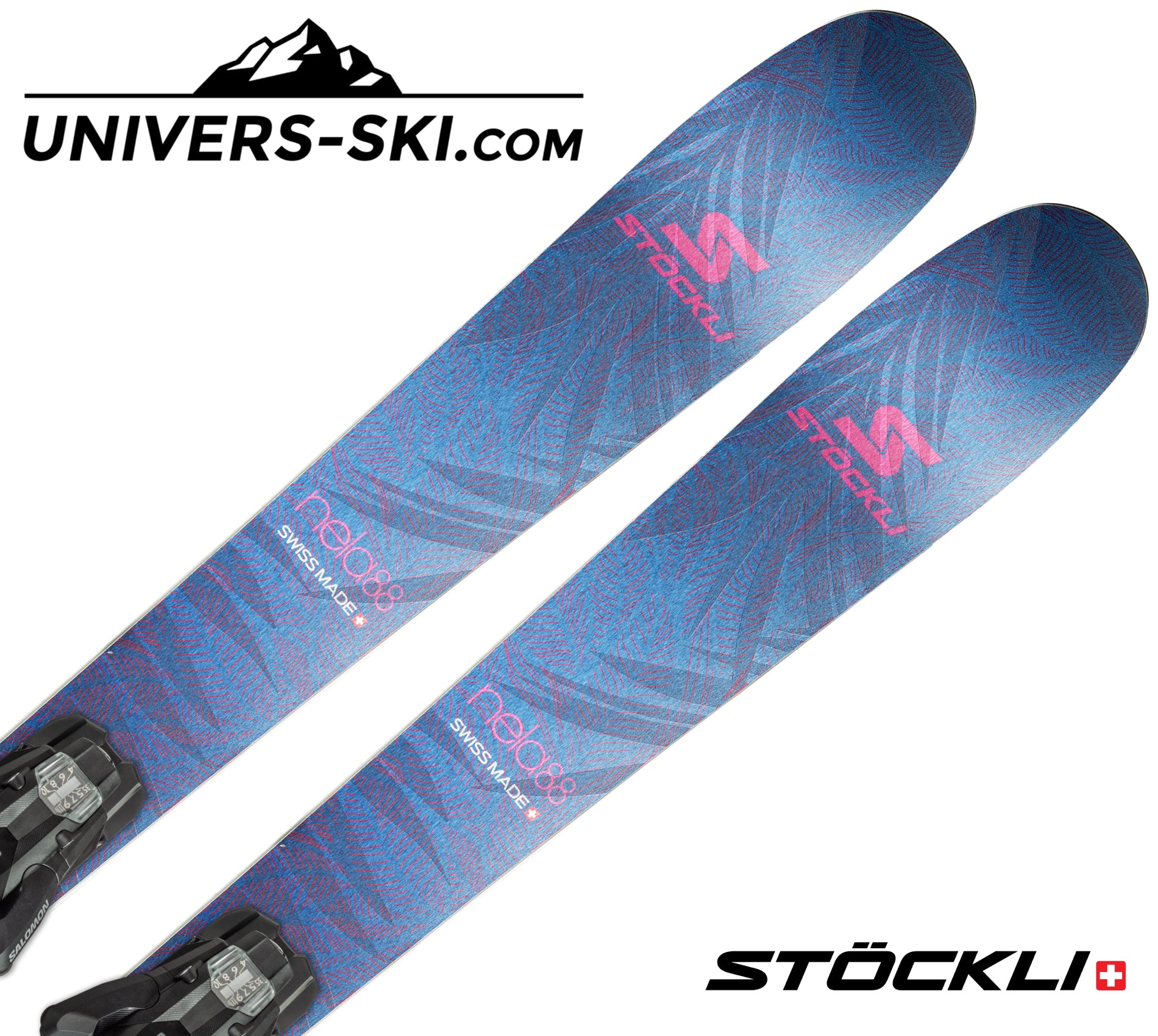 Ski STÖCKLI Femme Nela 88 2026 + fixation Strive 11