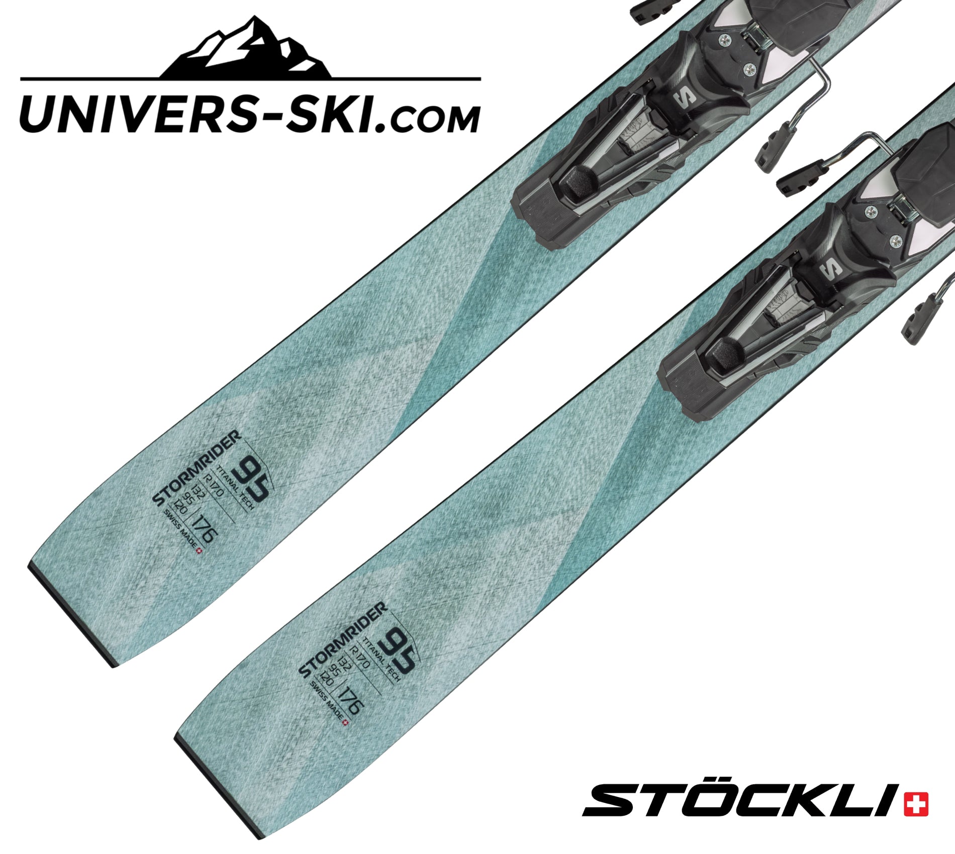 Ski STOCKLI Stormrider 95 2026 + fixation Strive 13 GW