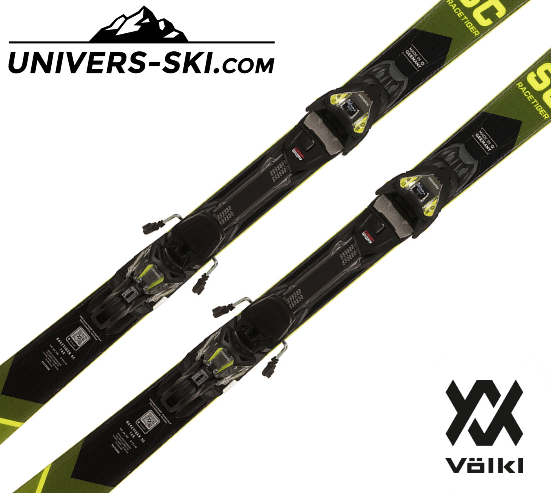 Ski VÖLKL Racetiger SC 2025 + Fixations VMotion 10