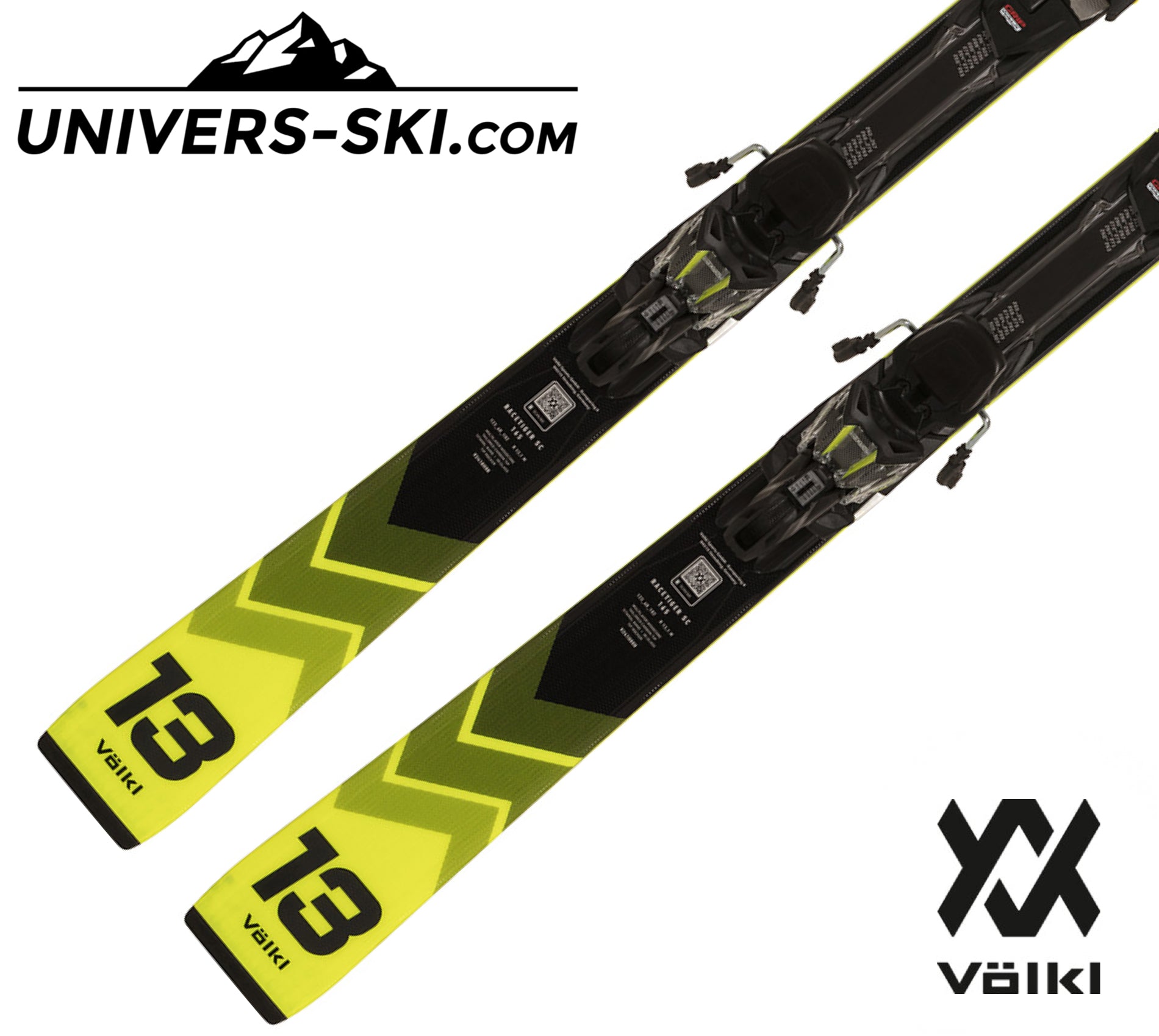 Ski VÖLKL Racetiger SC 2025 + Fixations VMotion 10
