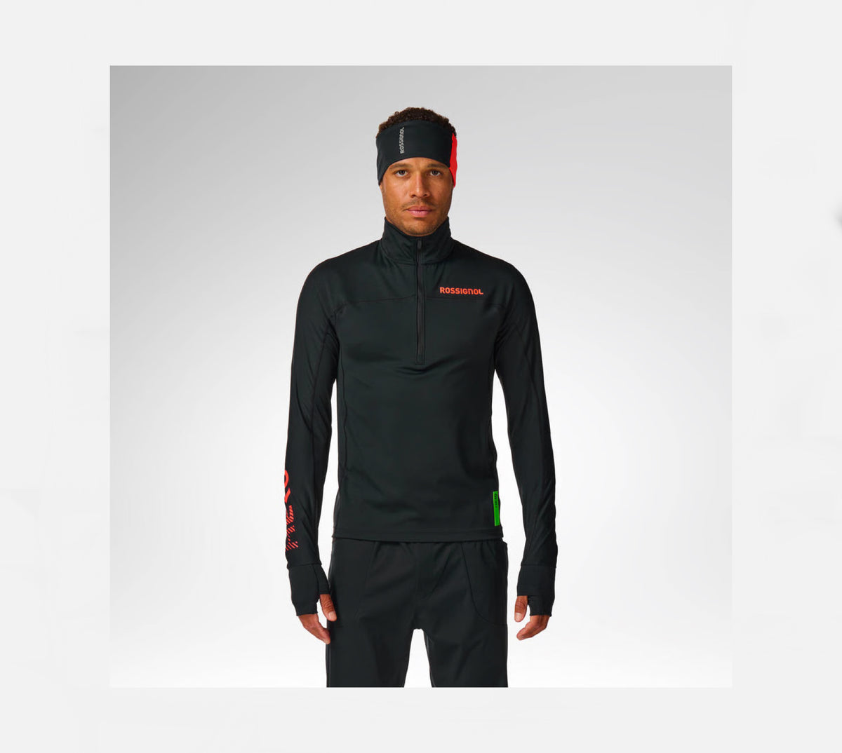 Technique ROSSIGNOL Homme M Hero Half Zip First Layer Black 2027