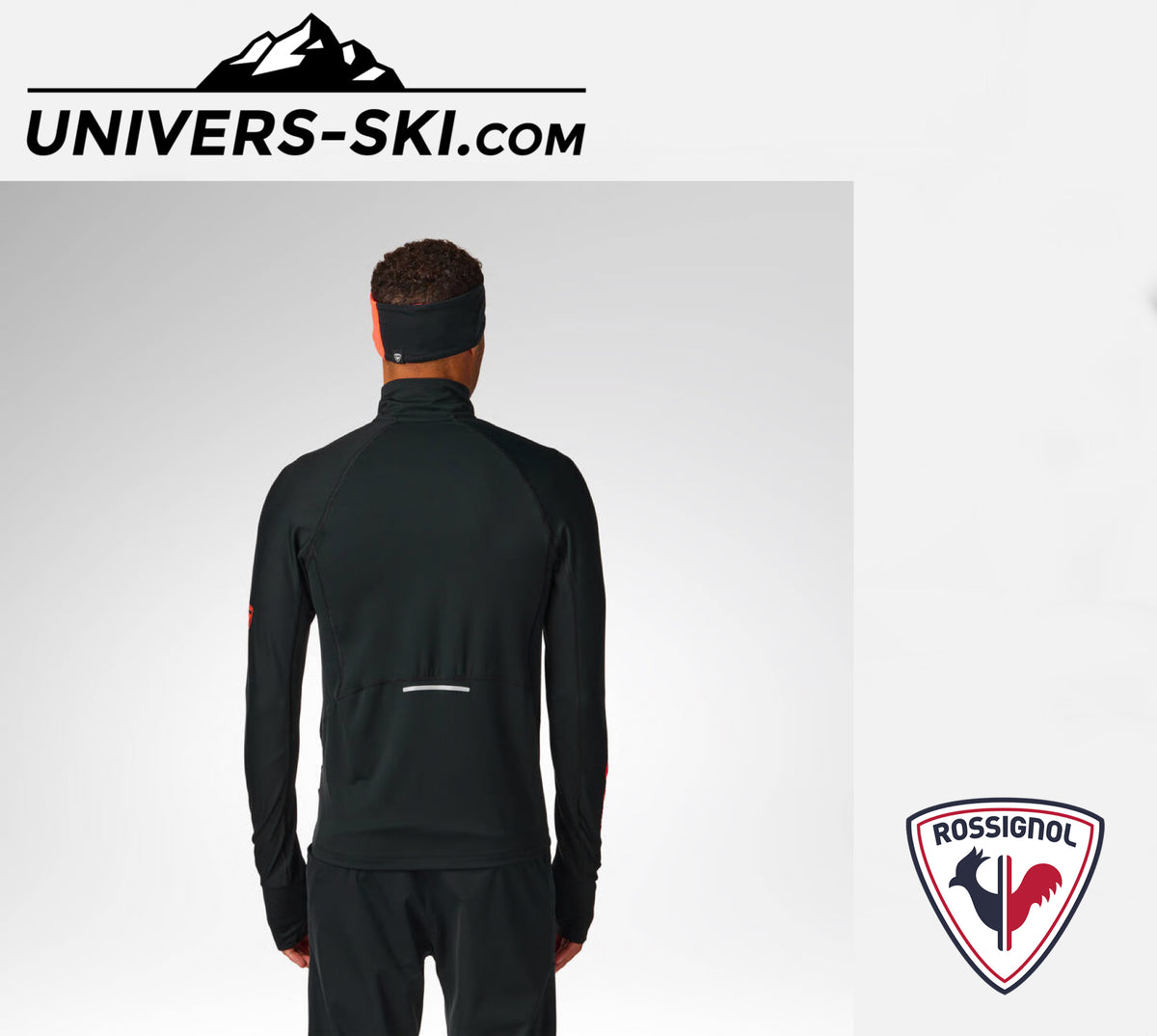 Technique ROSSIGNOL Homme M Hero Half Zip First Layer Black 2027