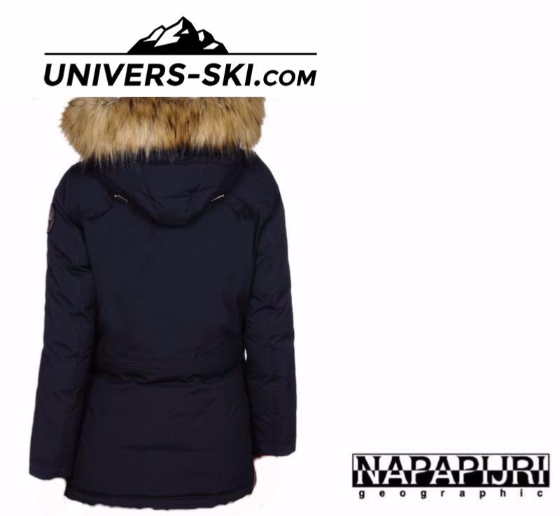 Veste Parka NAPAPIJRI Femme Skidoo Open Long Bleu Marine 2026