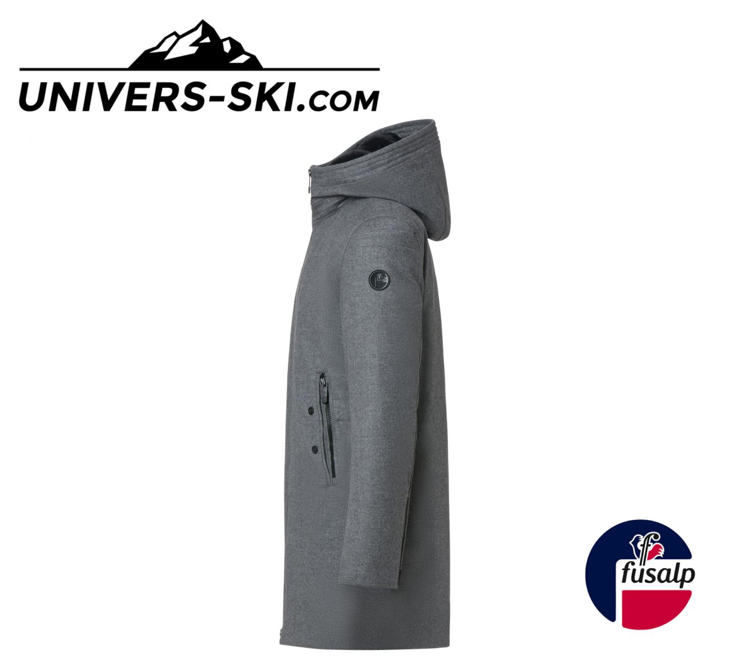 Veste FUSALP Homme GEZI Laine gris Chinchilla 2026