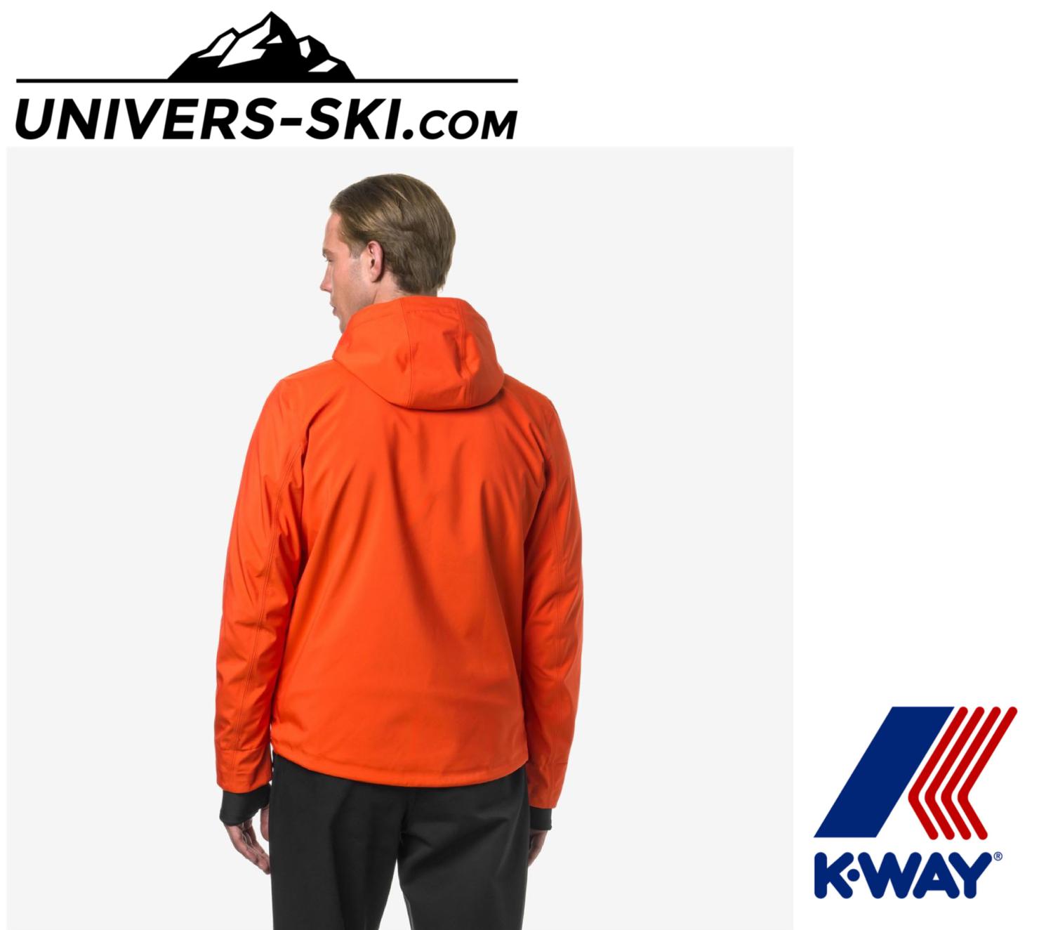 Veste K-Way Jacko Bonded Orange 2026